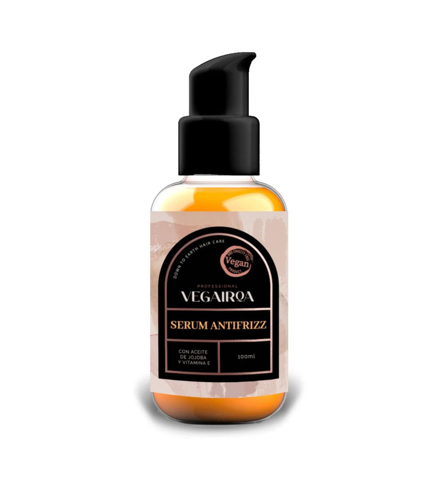 VEGAIROA - Antifrizz Serum Plex - Anti-frizz antioxidant and split end repair serum - Controls excess oily hair - Professional vegan hairdresser - 100ml - Buy Online on GoSupps.com