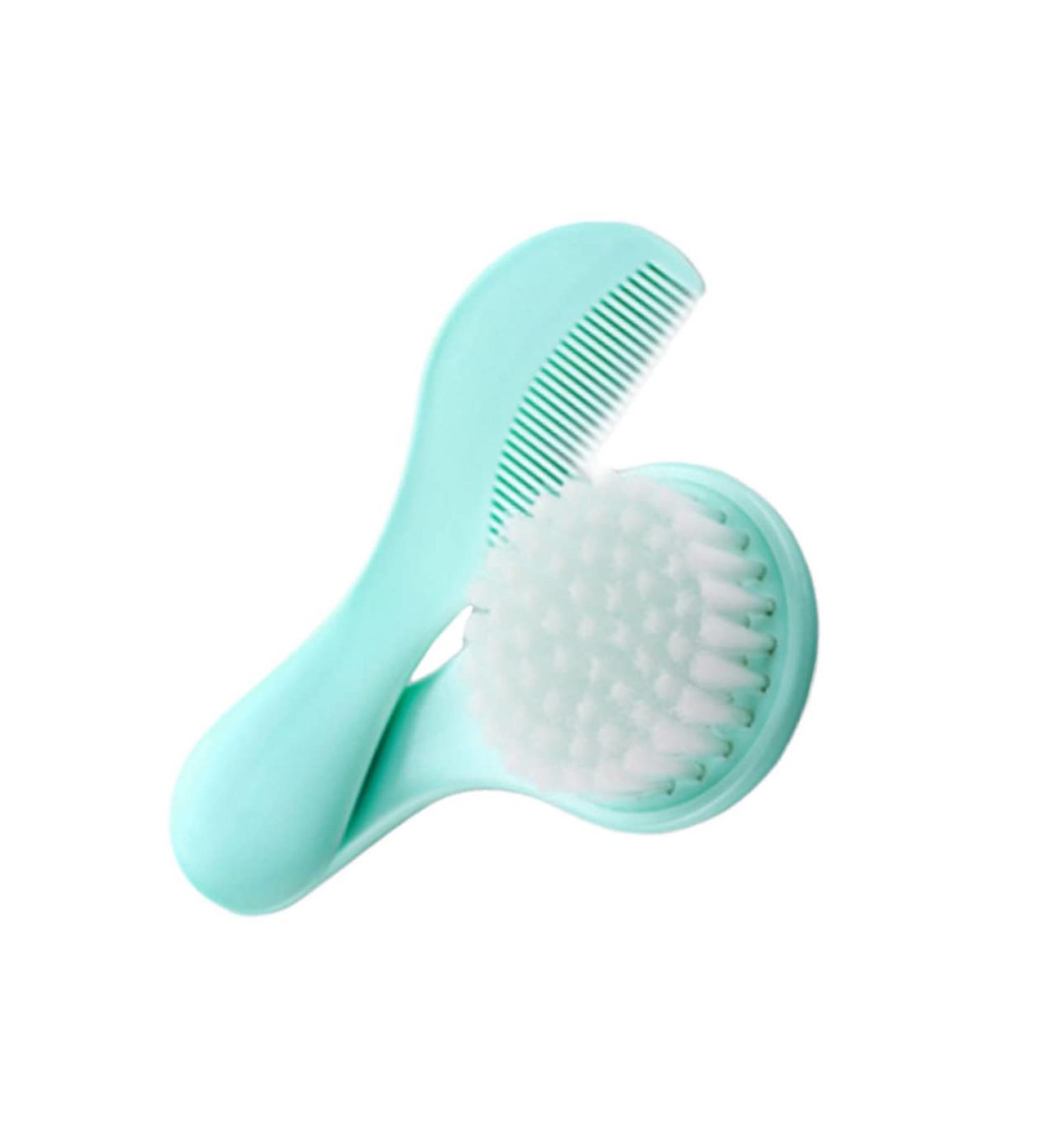 Minkissy Newborn Bath Set for Kids - Babydoll Accessories & Bathing Essentials for Toddlers | Cradle Cap Brush, Massage Comb, Bristle Brush | Baby Bath Products - Buy Online on GoSupps.com