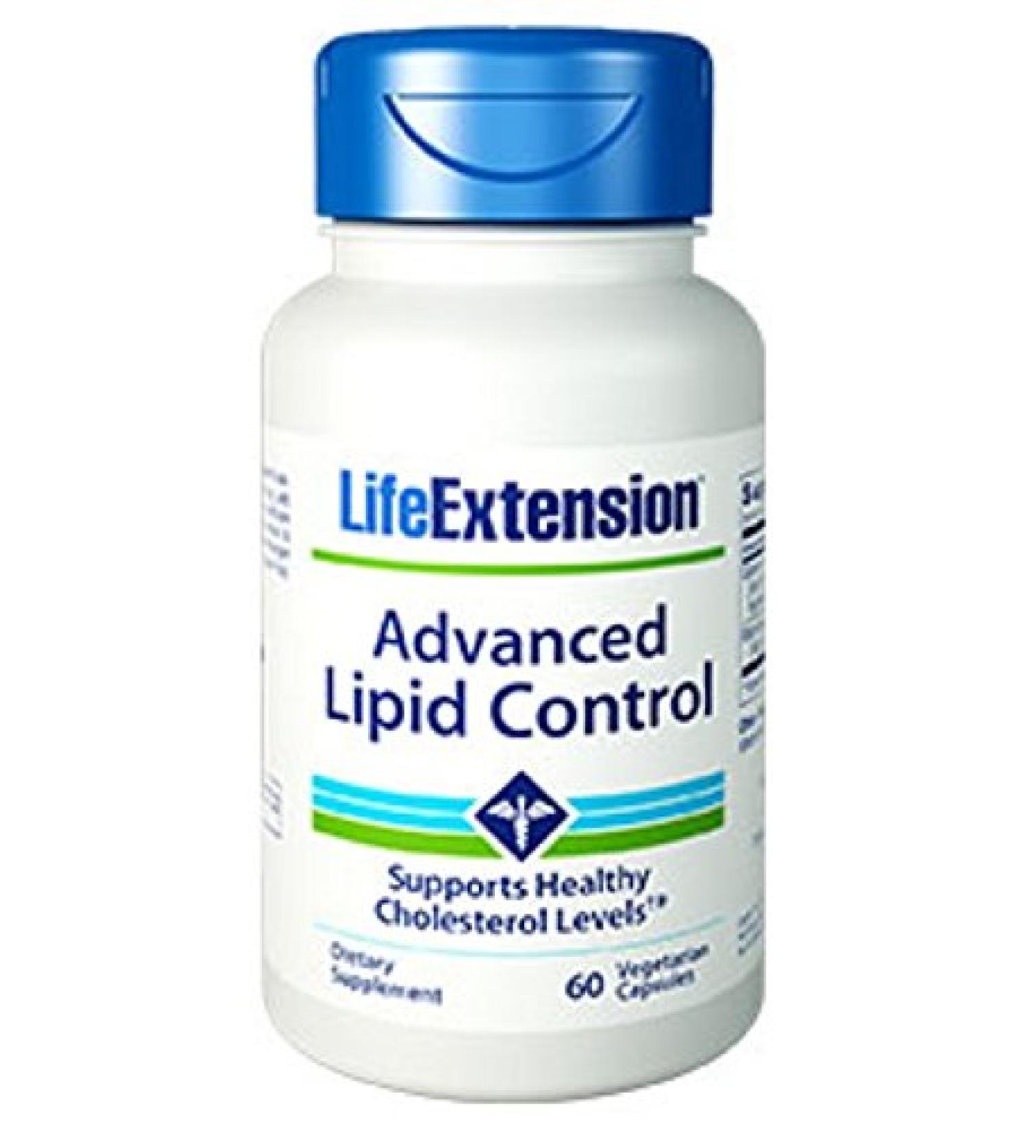 Life Extension Advanced Lipid Control 60 Vegetarian Capsules