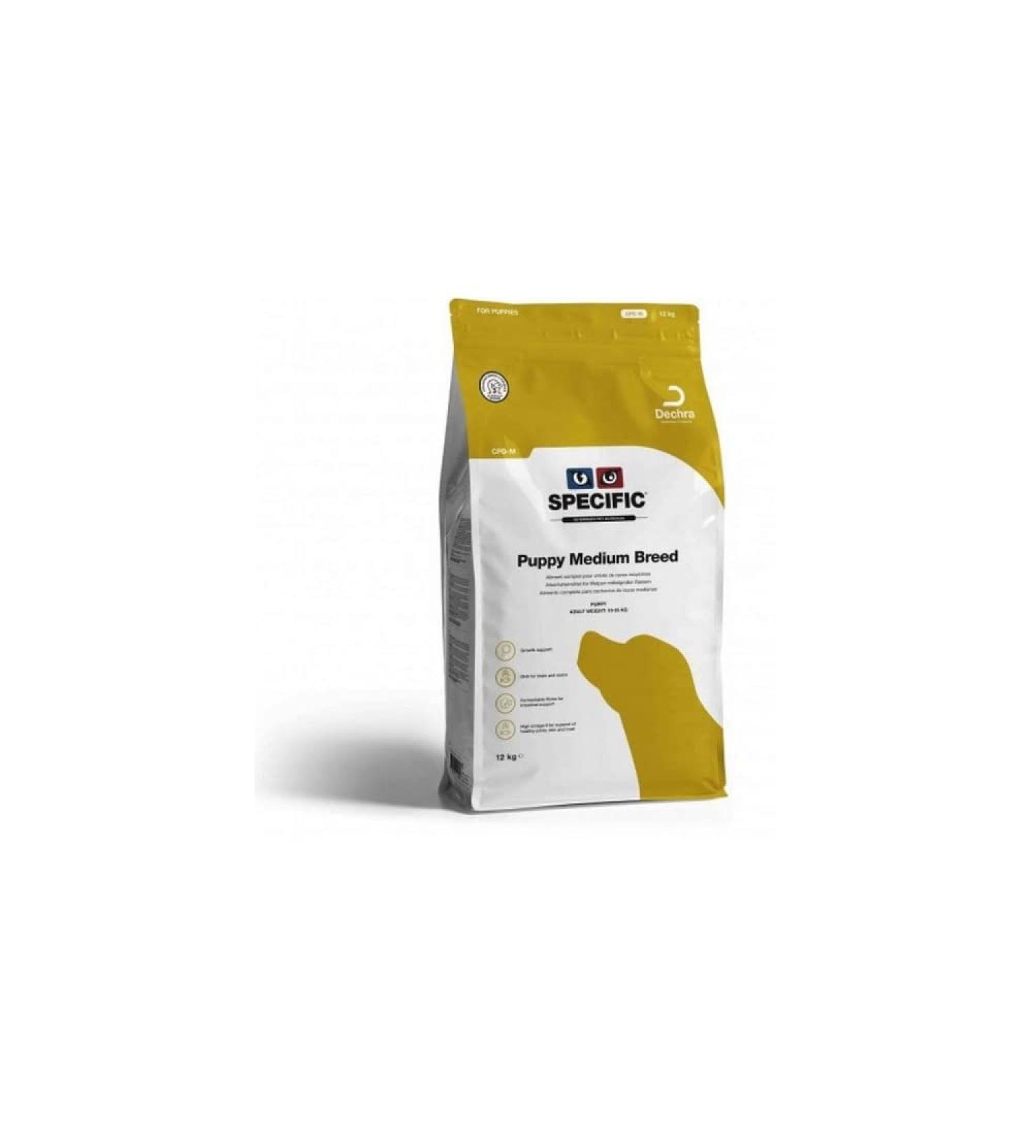 Specific Specific Canine Puppy CPD-M Medium Breed 12 kg 12 000 g - Buy Online on GoSupps.com