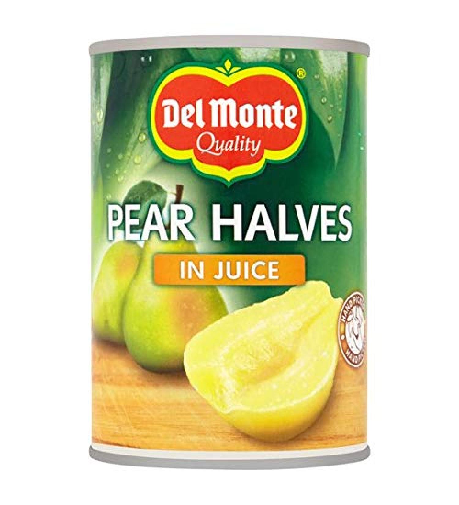 Del Monte Pear Halves in Juice Bundle of 3X 415g cans