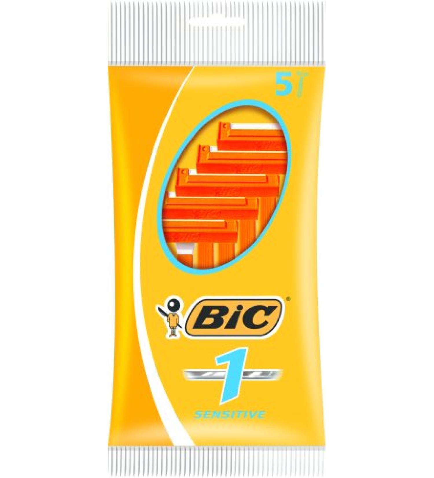 Bic Men Classic Sensitive Disposable Razors 5-Pack