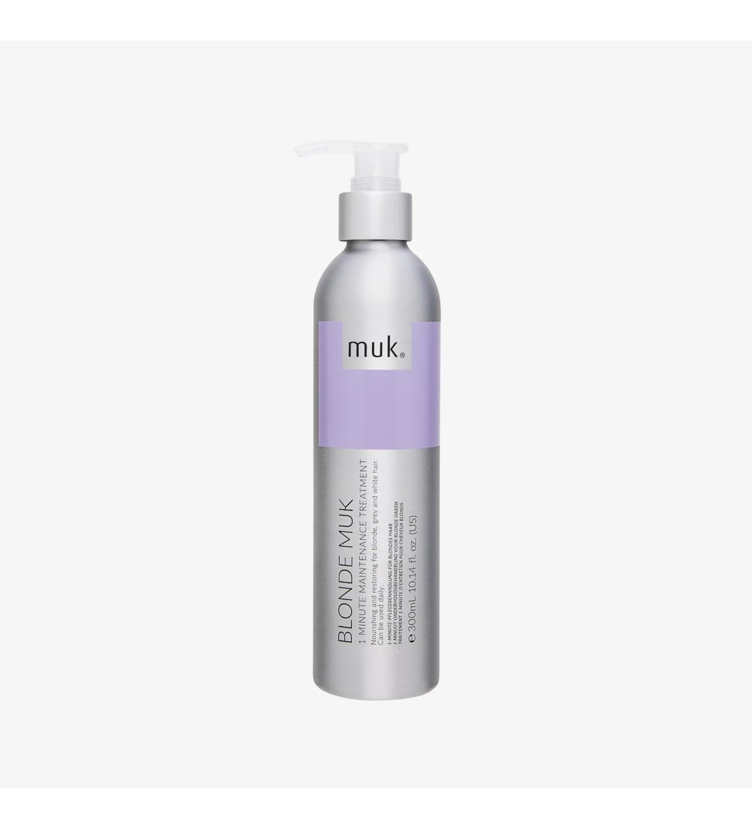 Muk Haircare Blonde Muk 1 Minute Maintenance Treatment - Nourishing 300ml for Blonde Hair - International Shipping Available - Buy Online on GoSupps.com