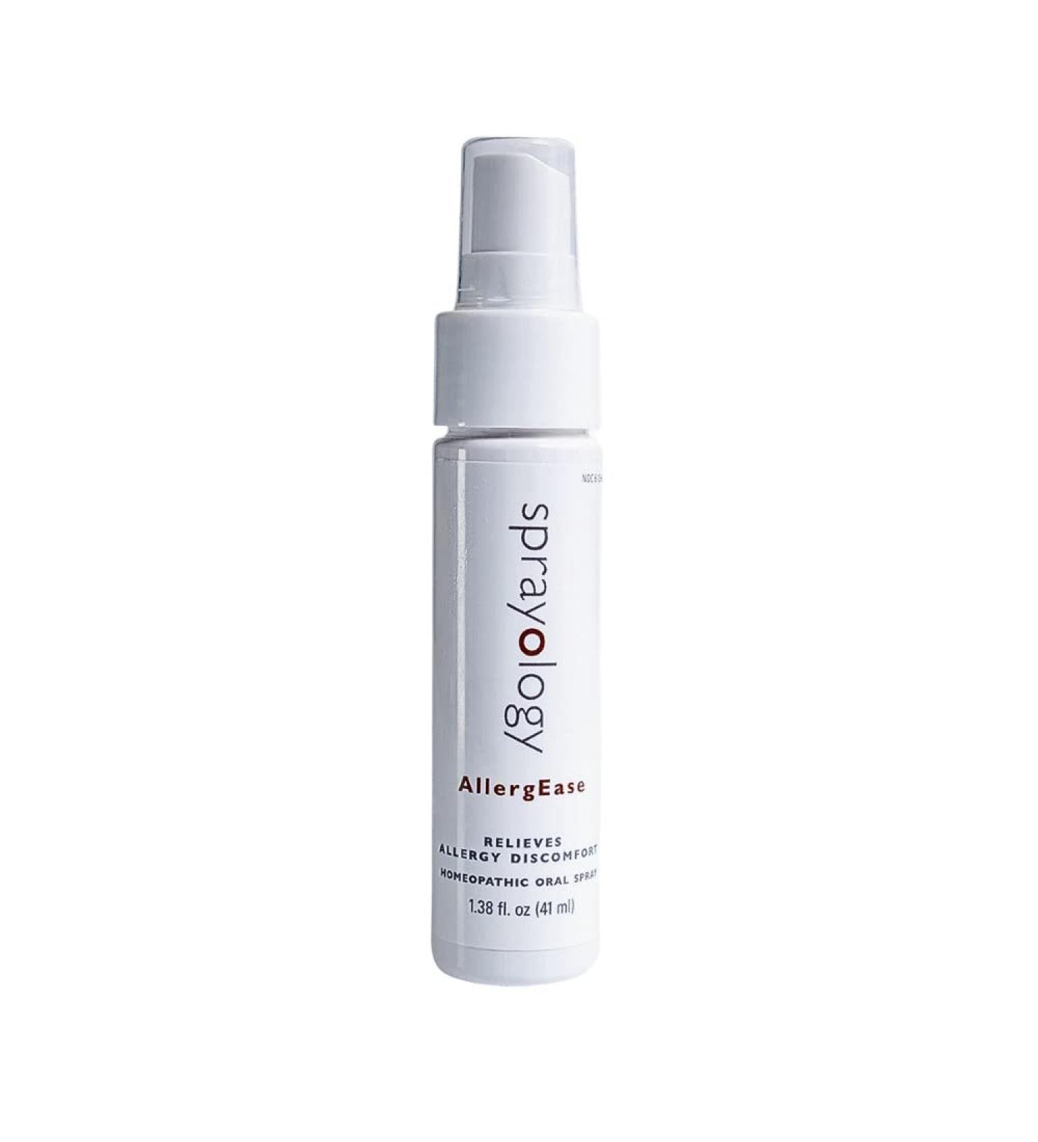 Sprayology AllergEase - Homeopathic Oral Allergy Relief Spray | Gluten-Free & All Natural | Lactose-Free | 30 Day Supply (1.38 fl oz) - Buy Online on GoSupps.com