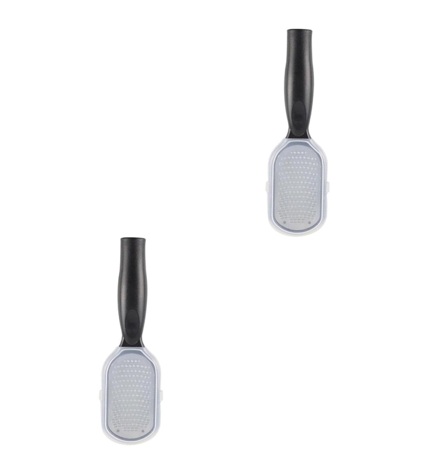 Mikinona Lot De 2 Grattoirs Exfoliants Pour Les Pieds Avec Housse Pour liminer Les Peaux Dures Pour Hommes Et Femmes - Buy Online on GoSupps.com