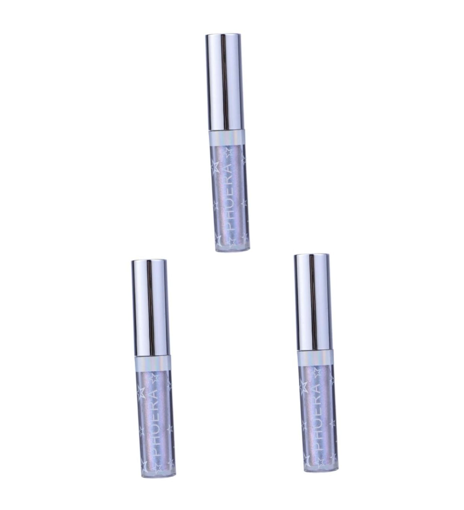 Beavorty 3pcs light pink eyeshadow Glitter eyeshadow pearlescent eyeshadow eyeliner liquid eyeshadow Metal 1 count (Pack of 1) Picture 1x3pcs - Buy Online on GoSupps.com