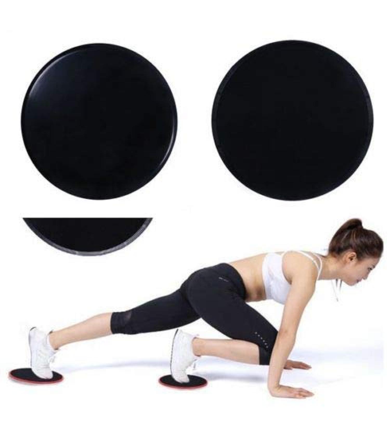 Core sliders fitness device floor glider slide slices slide slices for full body training yoga pilates at home fitness strengthening the trunk muscles abdominal muscles slide panes