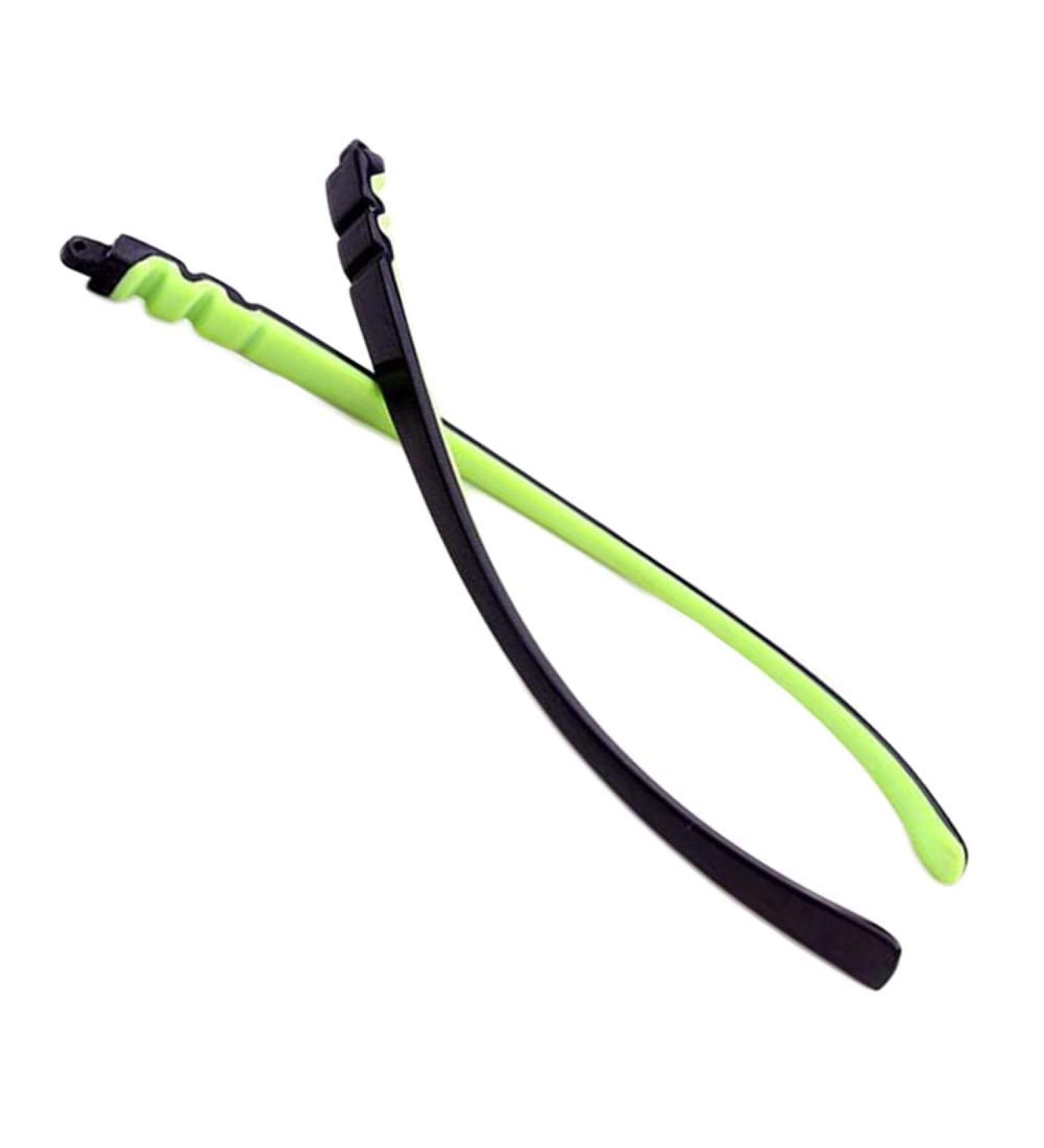 VekkEr Replacement Glasses Temples for Children - 1 Pair Silicone Accessories | Universal Repair Parts in Green - Shop Now! - Buy Online on GoSupps.com