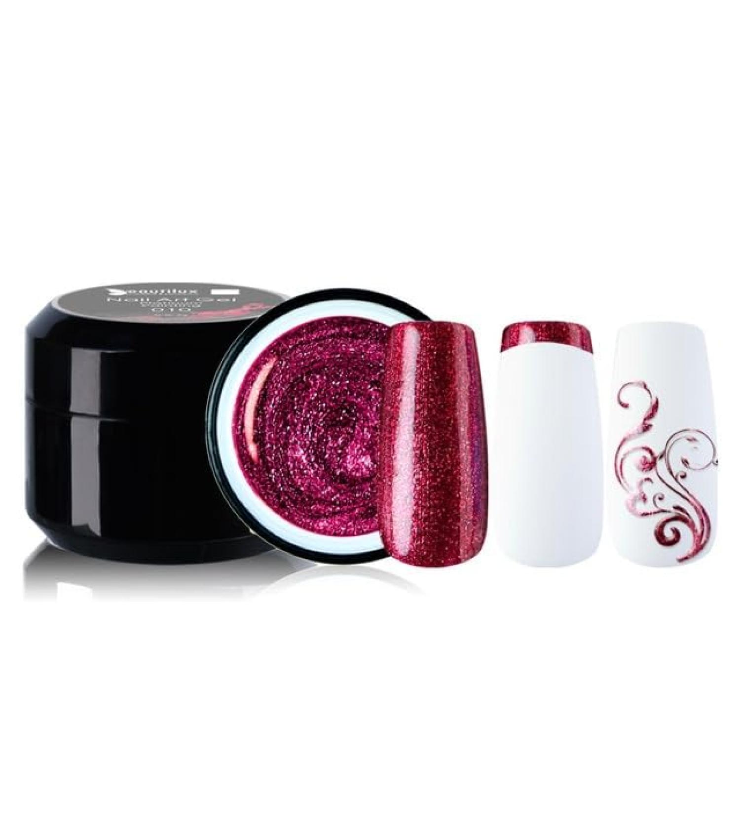 Beautilux Platinum Painting Gel High Gloss Multifunctional Nail Art Design UV LED Gel Lacquer Salon Professional Gels Varnish 6g - (Color: 10) - Buy Online on GoSupps.com