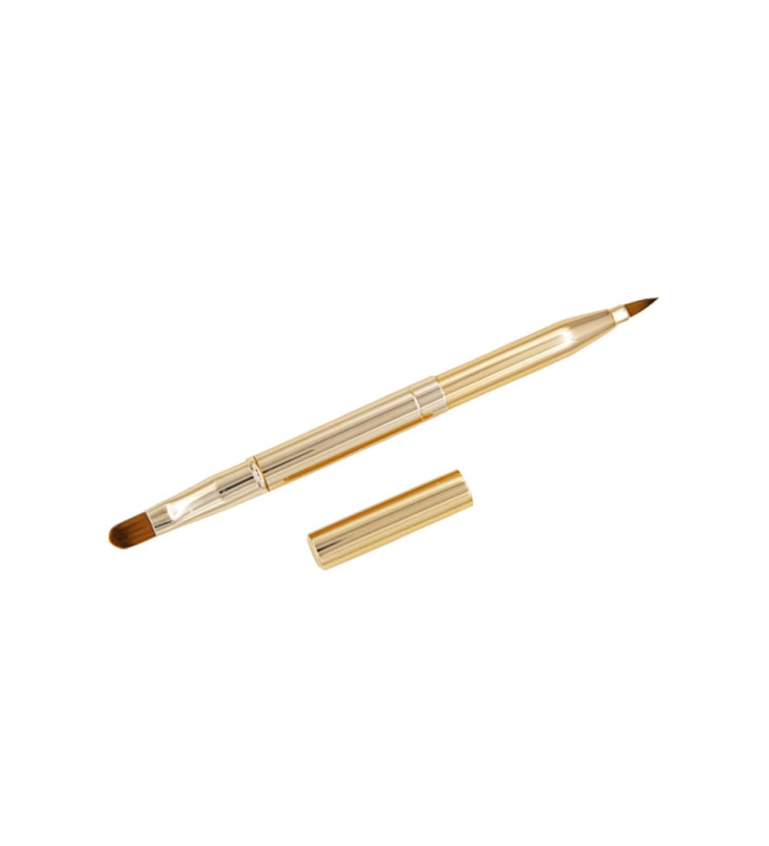 DOITOOL Cosmetic Lip Makeup Beauty Tool Kit Lip Dual End Lip Brush Double-sided Lip Brush Lip Gloss Make up Makeup Brush Retractable Lipbrush Concealer Brush Portable - Buy Online on GoSupps.com