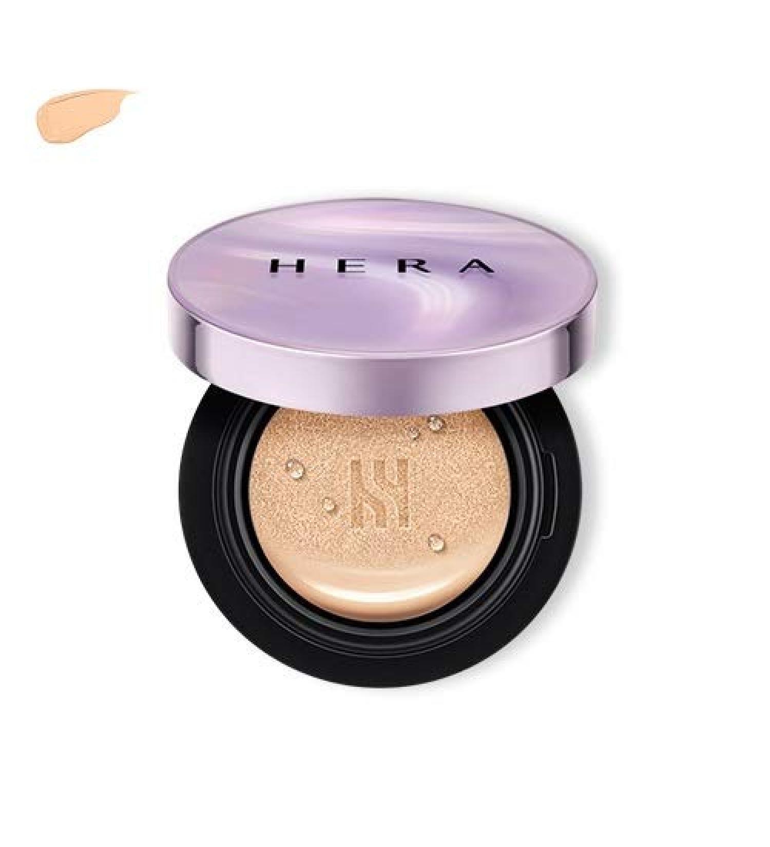 Hera UV Mist Cushion Ultra Moisture SPF34 PA++ 23 Beige - Hydrating Korean Cushion Foundation - Buy Online on GoSupps.com