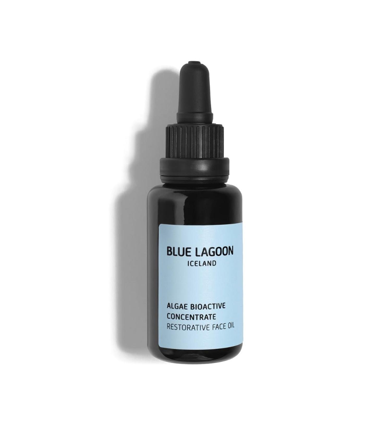Blue Lagoon Algae Bioactive Concentrate Face Oil Icelandic Microalgae Anti-Aging Radiance Boosting Clean Skincare Collagen Support Lightweight Formula Reduces Fine Lines 1 fl oz (30 ml) - Buy Online on GoSupps.com