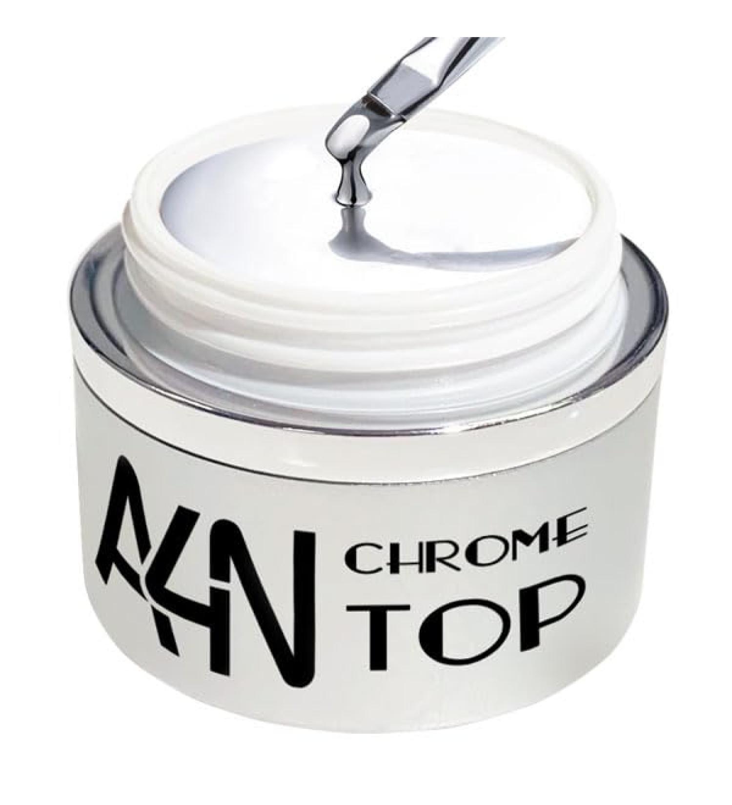 A4N AKTIVE4NAILS Chrome-plated UV gel without a perspiration layer sealing gel for painting or complete coating