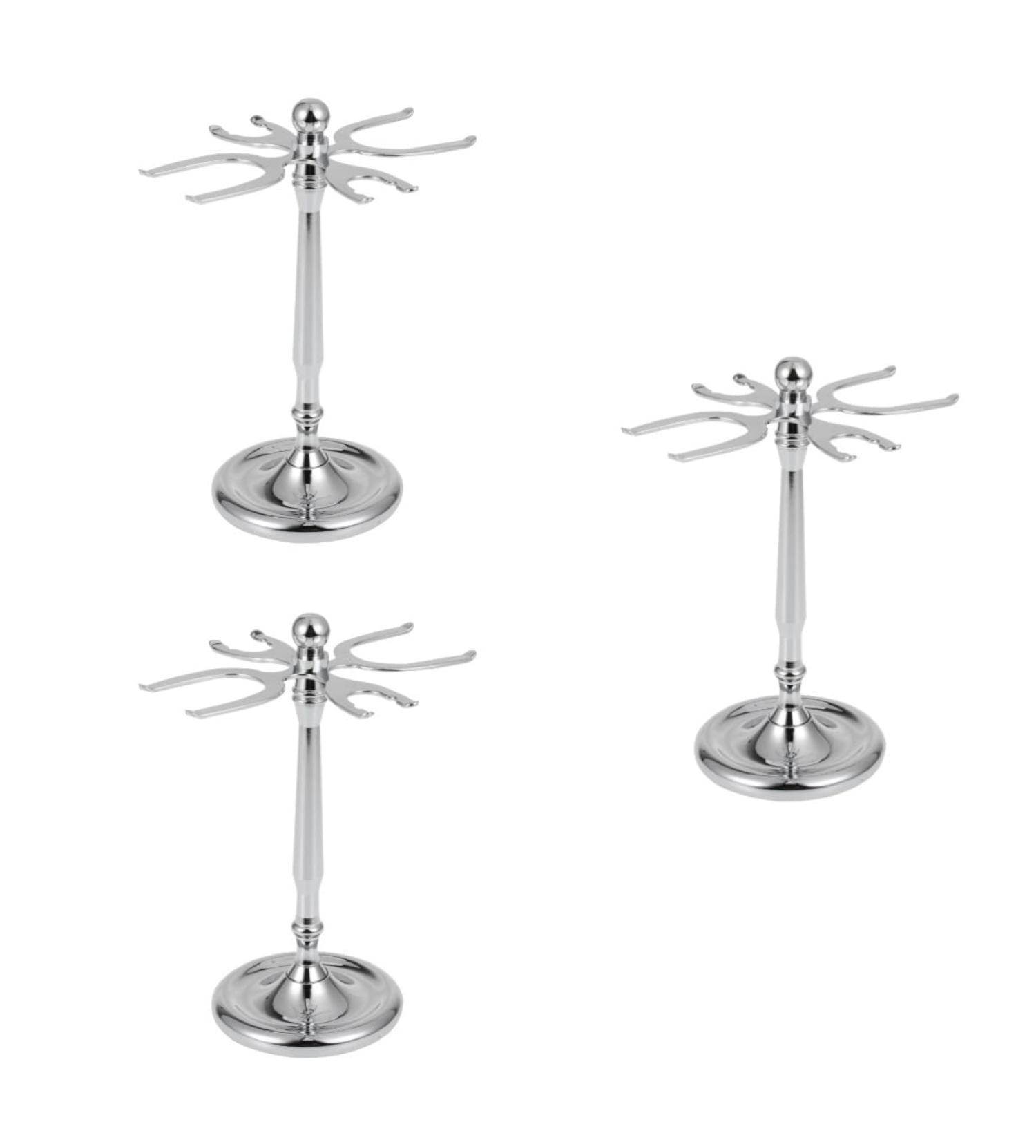 Minkissy 3PCS Razor Stand Storage Rack | Traceless Razor Holder & Brush Organizer | Ideal for Men | Compact & Stylish Bathroom Accessory - Buy Online on GoSupps.com