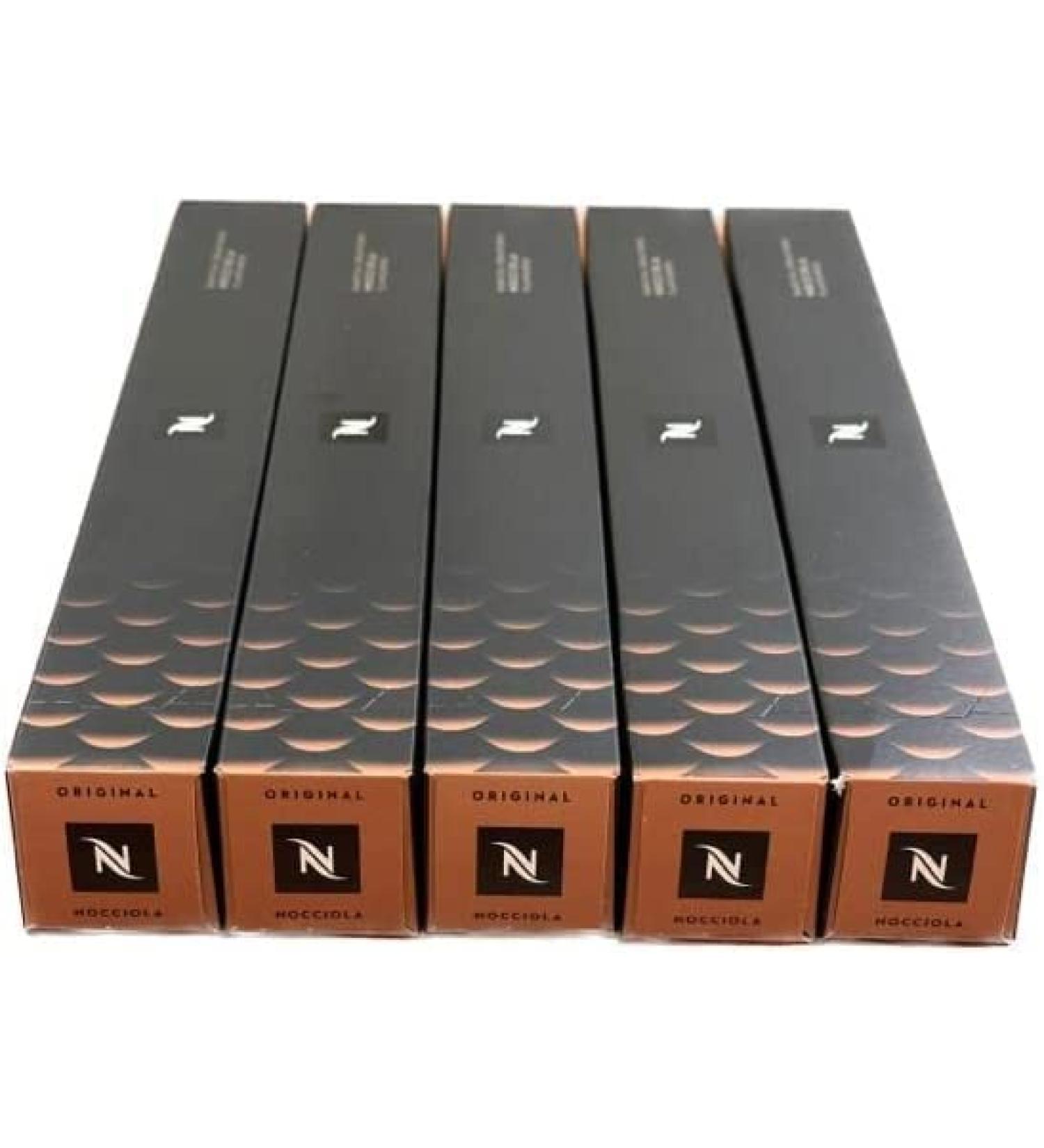 Nestl Nespresso SA Nespresso Original Barista Creations Flavored Hazelnut 50 Capsules