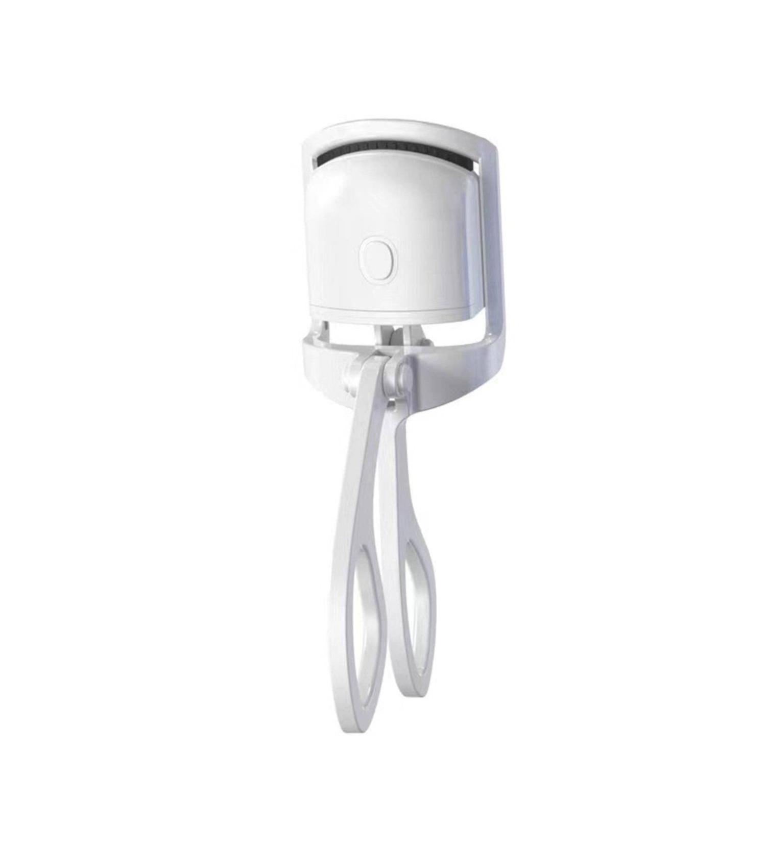Rechargeable Electric Eyelash Curler - Eye Mode Function - White - 1Pc | Enhance Your Lashes & Effortless Beauty - Buy Online on GoSupps.com