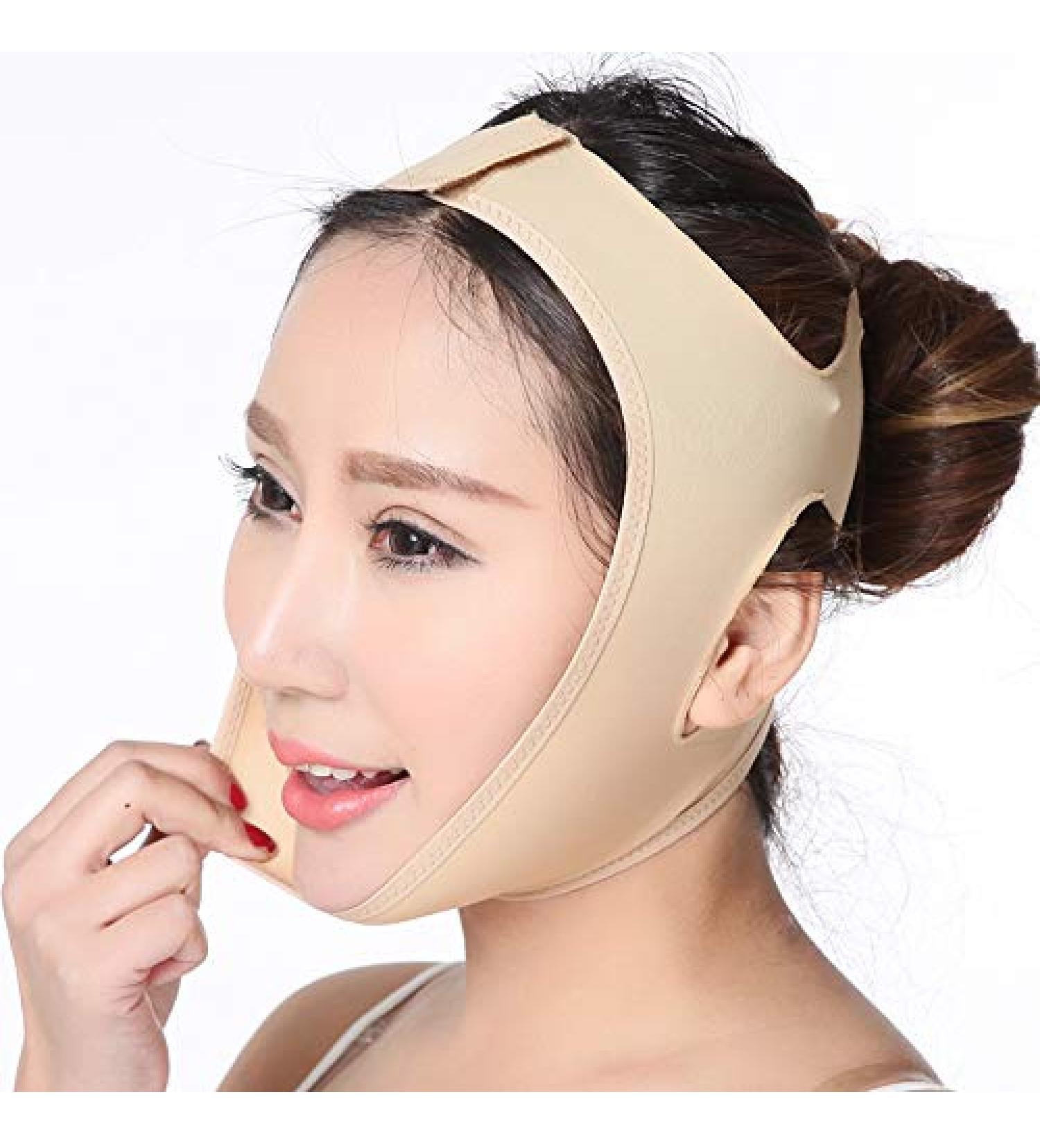 Face Lifting Slimming Belt - V Shape Lift Up Thin Mask Strap for Smooth Face Line - Medium Size - Buy Online on GoSupps.com