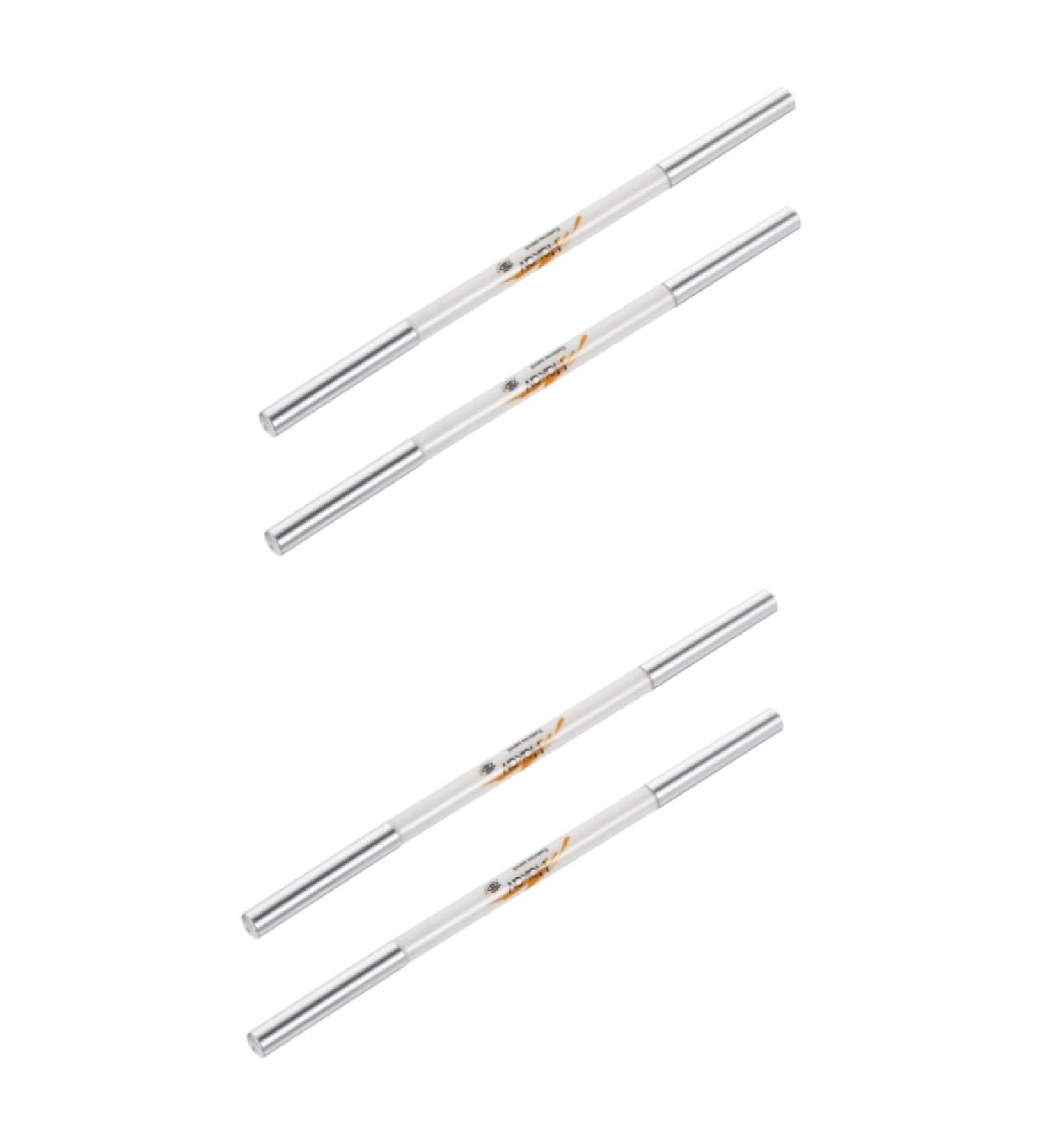 Healeved 4 Pcs Makeup Pencils Eyebrow Pencil with Brush 2 in 1 Brow Pen Abs (shell) Brow Pencil 1 count (Pack of 1) Assorted Colorx2pcs - Buy Online on GoSupps.com