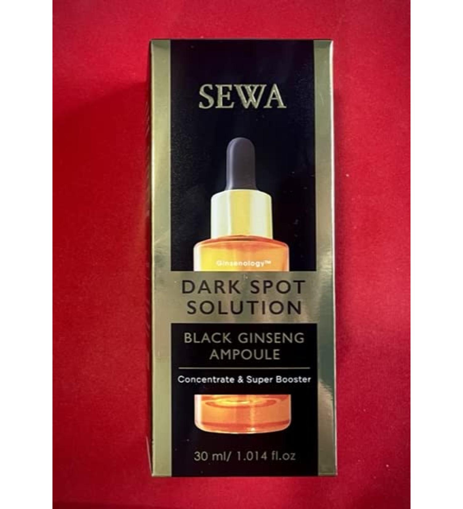 Sewa Dark Spot Solution Black Ginseng Ampoule Concentrate 30ml - Malasma Treatment 1.01 Fl Oz - Buy Online on GoSupps.com