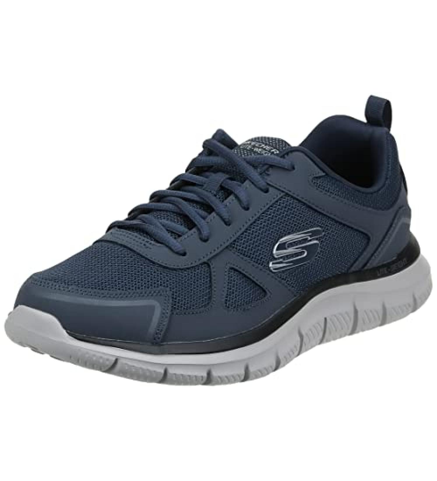 Skechers Men's Track Scloric Oxford Navy 12 2E US - Comfortable and Stylish Shoes for Men - Buy Online on GoSupps.com