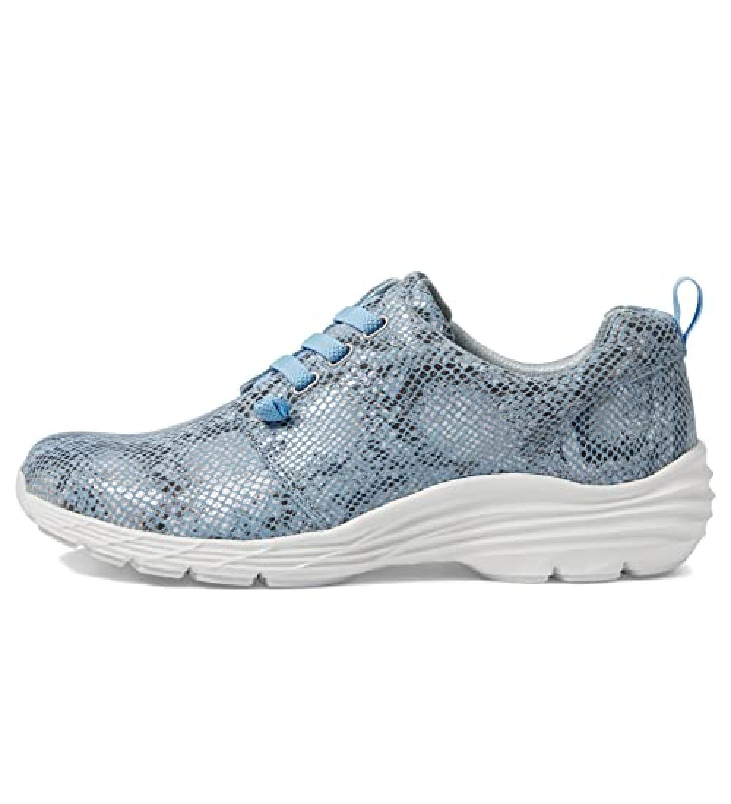 Nurse Mates Align Velocity | Ergonomic Orthotic Insole | Leather Oxford | 8.5 Blue Snake - Buy Online on GoSupps.com