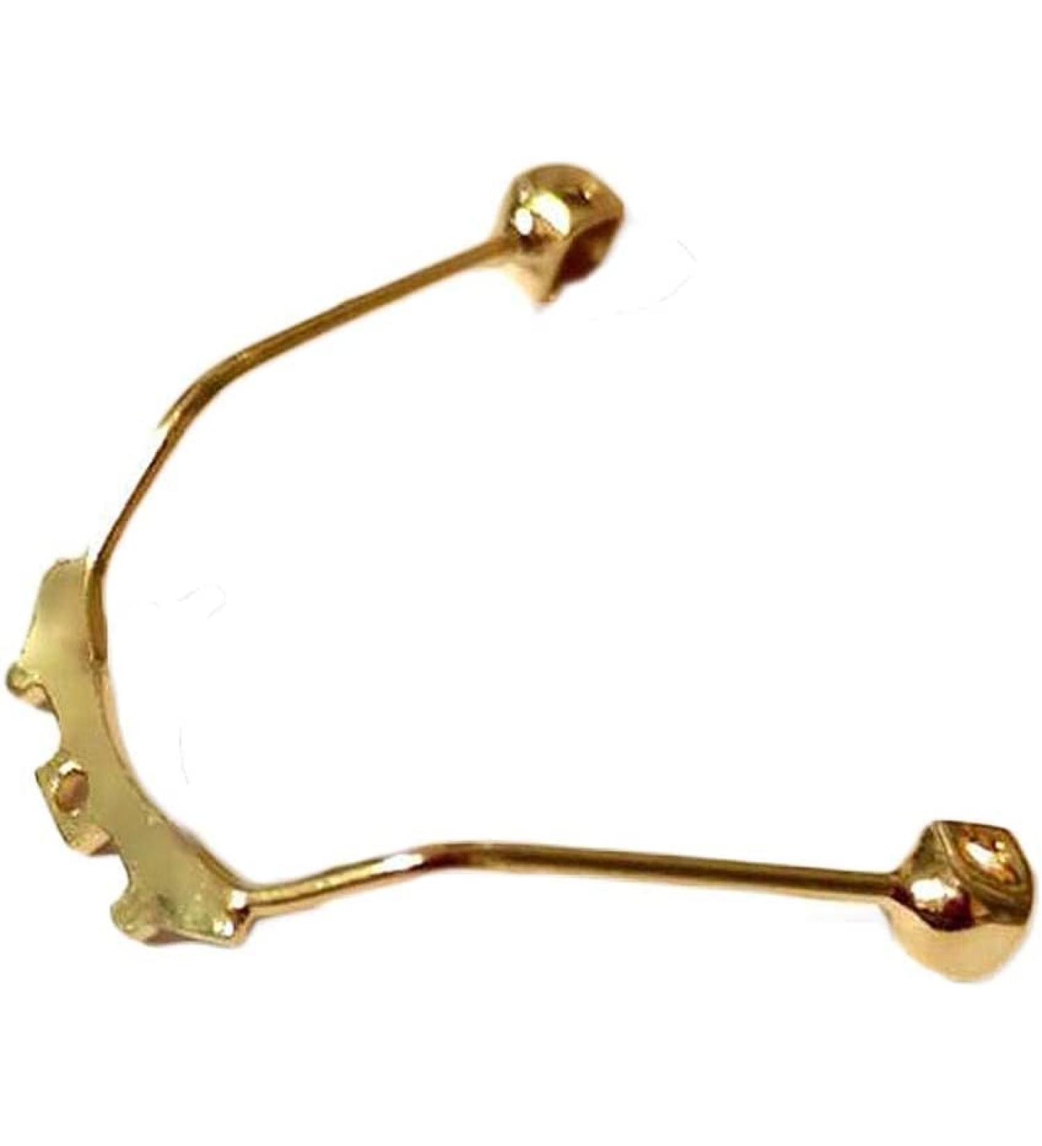 Buy Begisa Glasses Pads & Metal Plug-In Bridge - Screwable Nose Pad Arm & Repair Set in Gold | International Shipping Available - Buy Online on GoSupps.com
