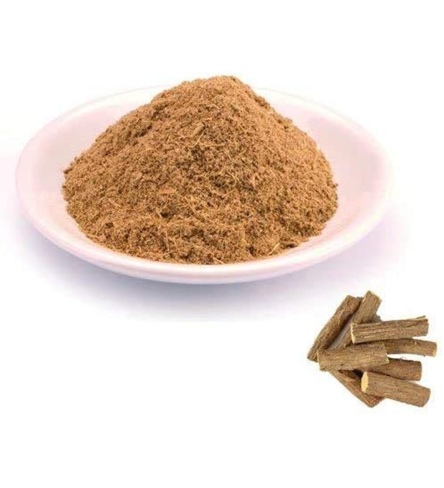 Theglobalstore Mulethi Powder Glycyrrhiza Glabra Yashtimadhu Licorice Root Powder 400gms
