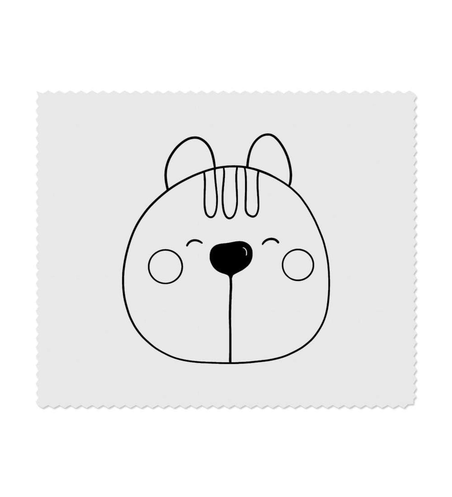 2 x Cat Face Microfiber Glasses Cleaning Cloths - Premium Lens Care | International Shipping - Buy Online on GoSupps.com