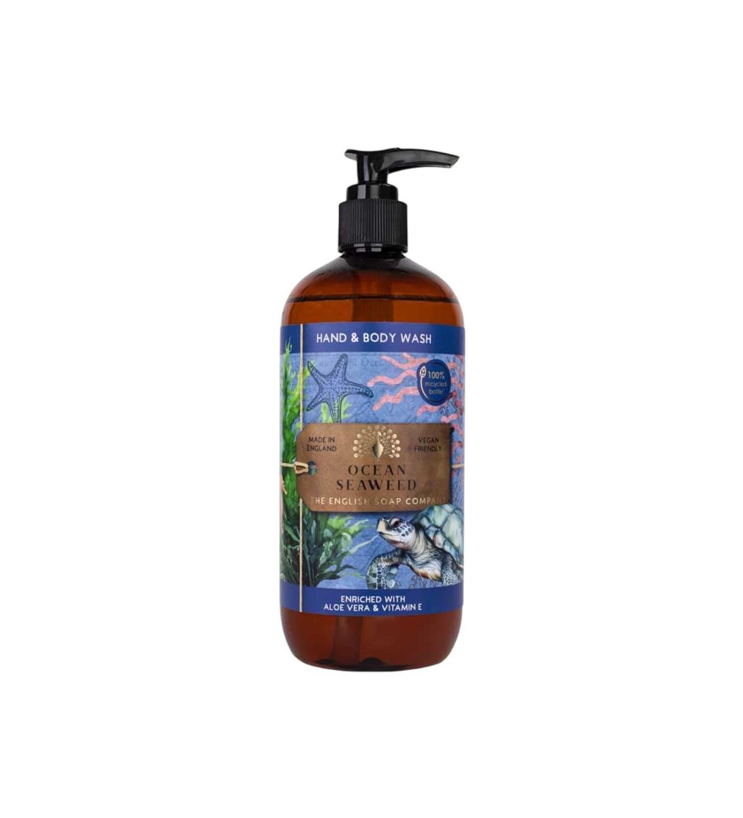 The English Soap Company The English Soap Company Ocean Seaweed Hand and Body Wash 500 ml