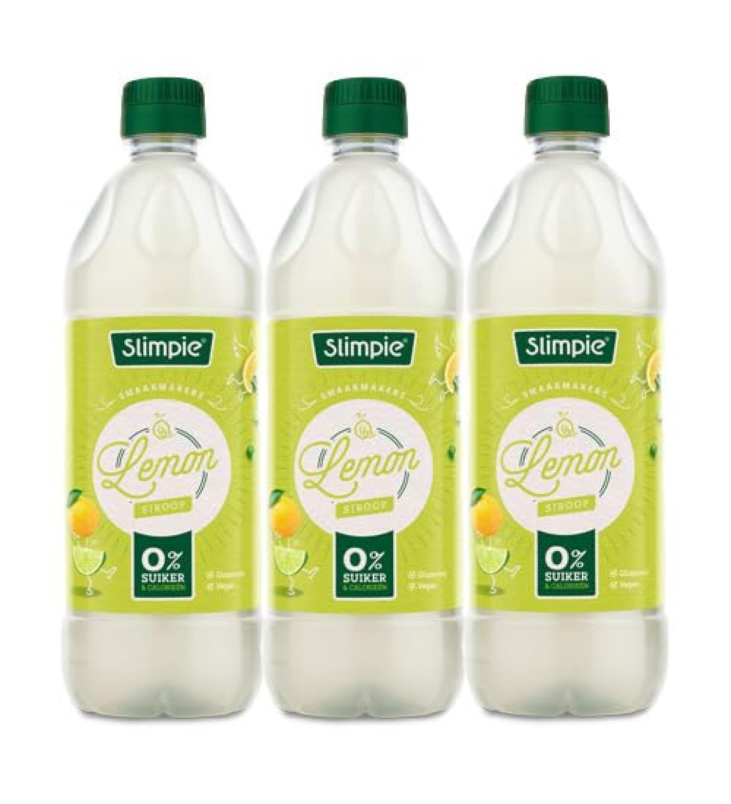 Slimpie - Lemon Lemonade syrup - 3x 650ml