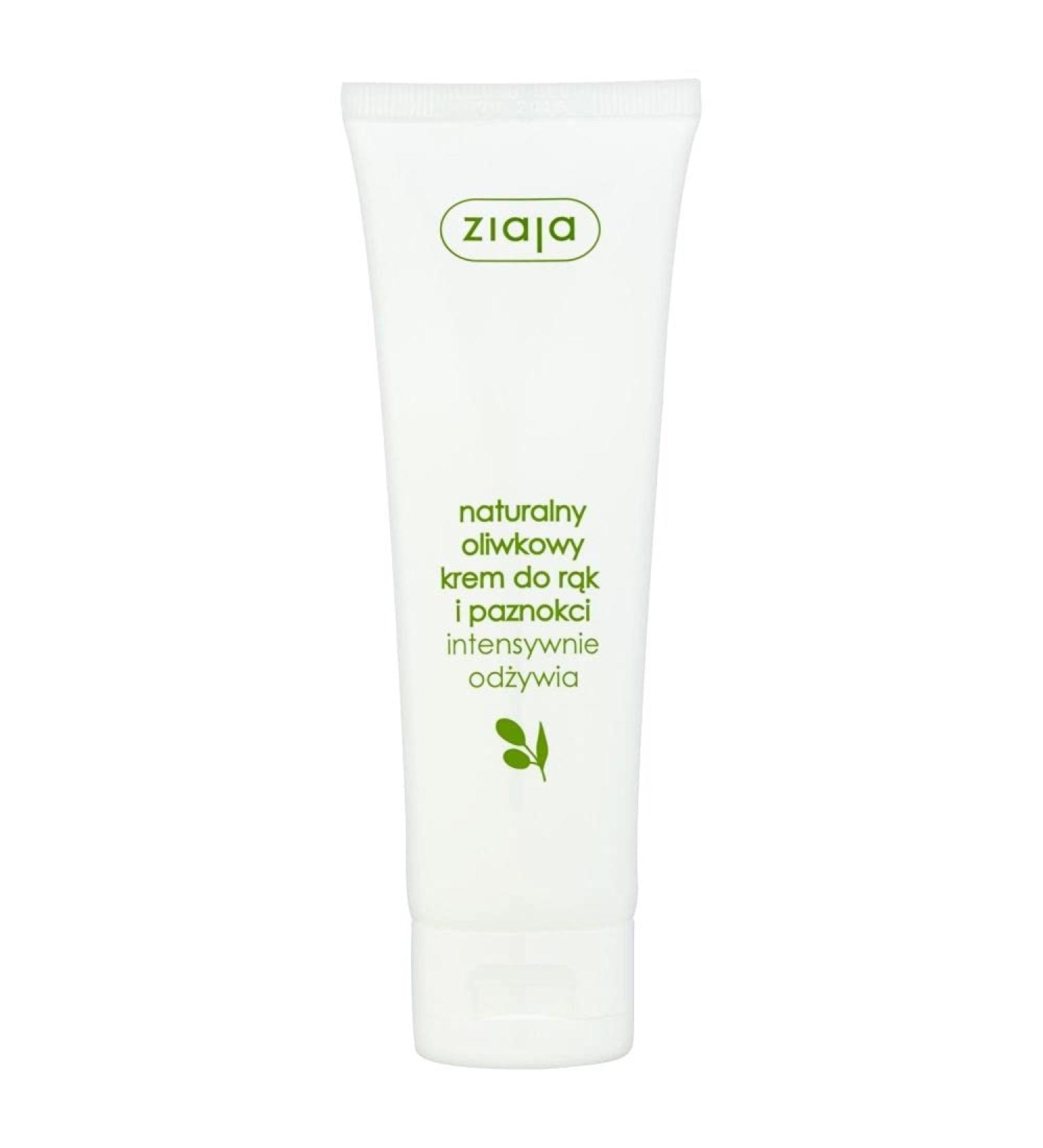 Natural olive cream for hands and nails 80ml by Ziaja // Naturalny oliwkowy krem do rak i paznokci 80ml - Ziaja