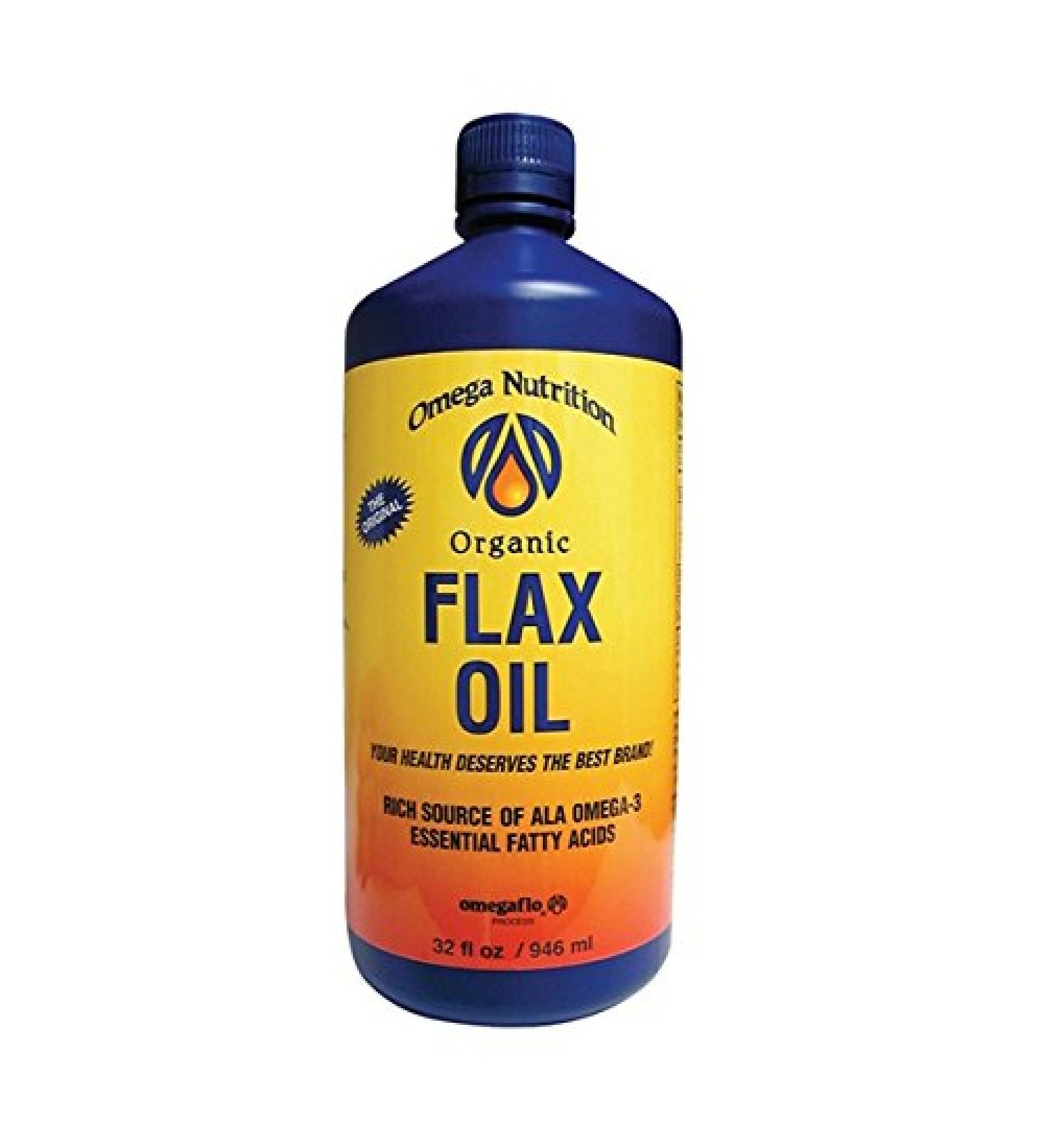 Omega Nutrition Flax Oil 946 Millilitre (Pack of 6)