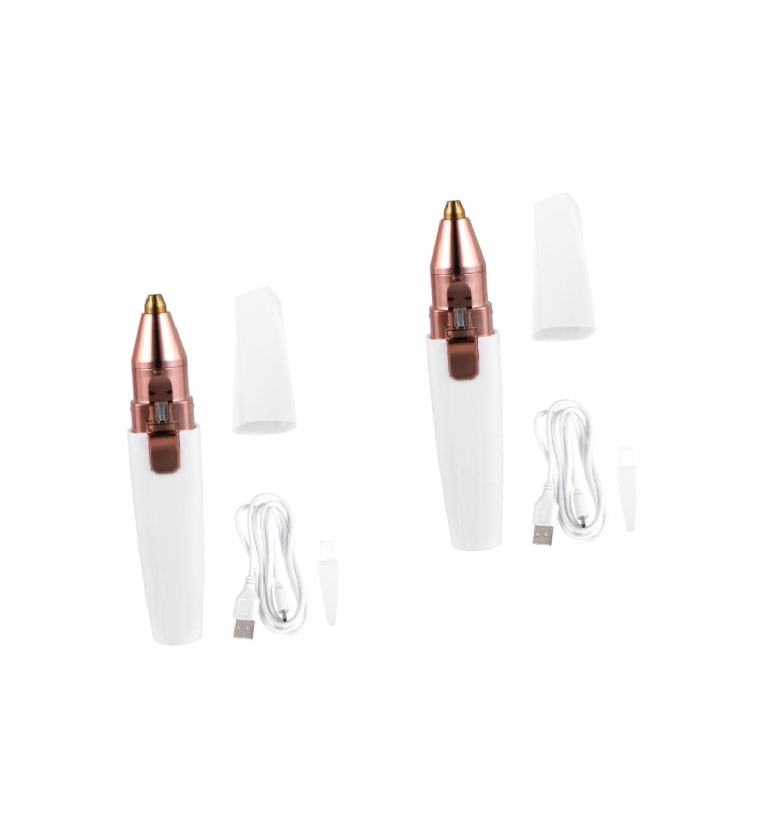 FOMIYES 2-Pack Lipstick Razor: Precision Face Hair Remover & Eyebrow Cutter - Dual Functionality for Flawless Skin - Buy Online on GoSupps.com
