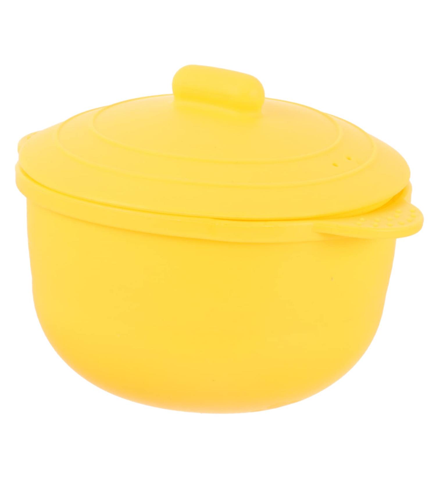 Lurrose Make-Up Accessories: Silicone Bowls & Wax Melts for Kids - Mini Heating DIY Bowls (13.5x11.5cm Yellow) - Shop Internationally! - Buy Online on GoSupps.com