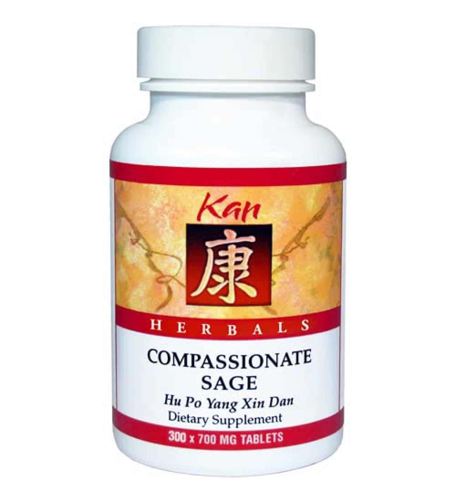 Kan Herbals Compassionate Sage 300 Tablets