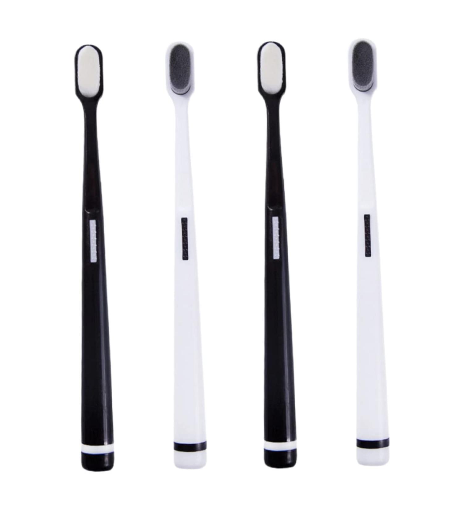 Mobestech 4pcs Wangan Hair Toothbrush Cleaning Brush - Soft Fur Manual Tool for Pregnant Women | International Shipping - Buy Online on GoSupps.com