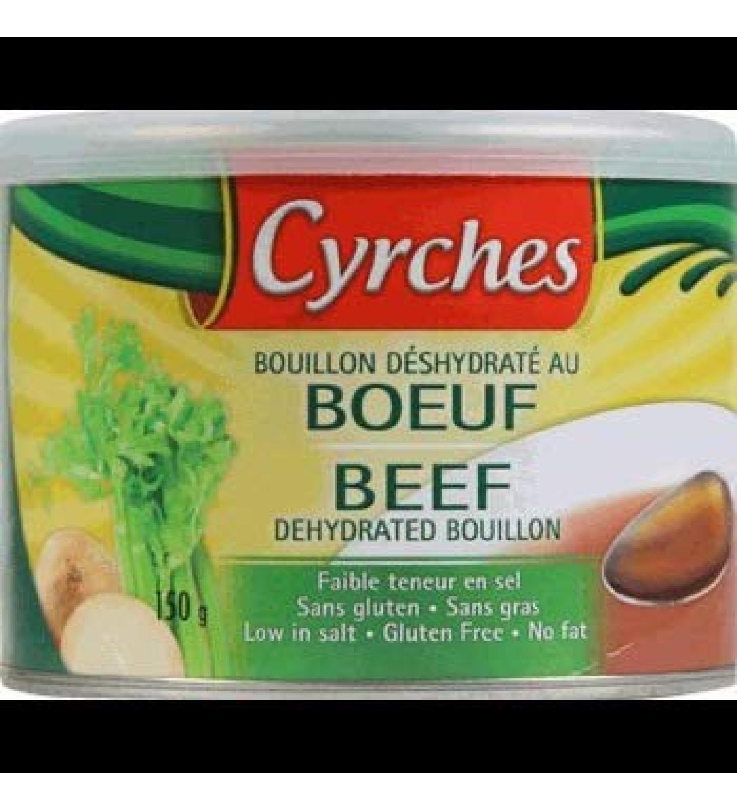 Cyrches Beef Dehydrated Bouillon 150 Gram (Pack of 3)