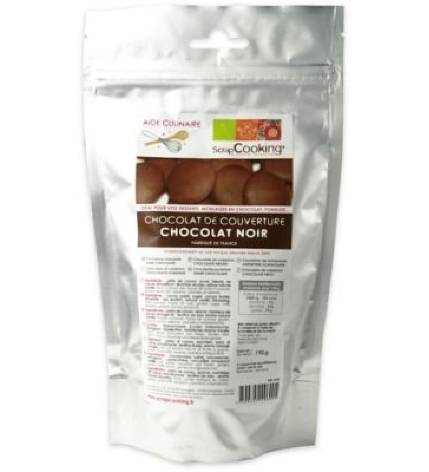 SCRAPCOOKING - Couverture chocolate - Dark chocolate