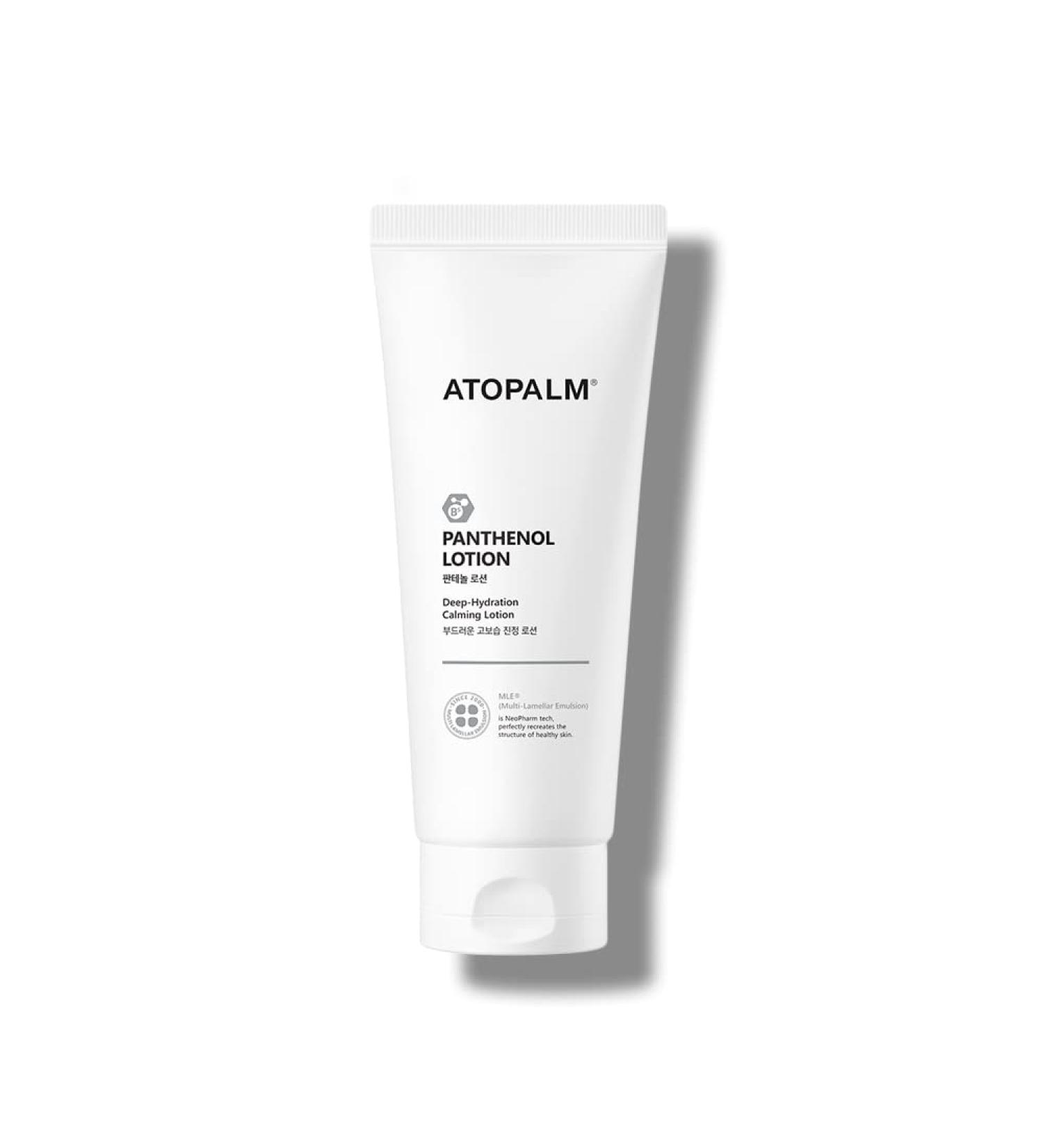 ATOPALM Panthenol Lotion 6.1 Fl. Oz - Deep Hydration Face & Body Lotion for Dry Sensitive Skin - Eczema Relief & Itchiness - Vitamin B5 Formula for Strengthening Skin Barrier - Kbeauty - 180ml - Buy Online on GoSupps.com