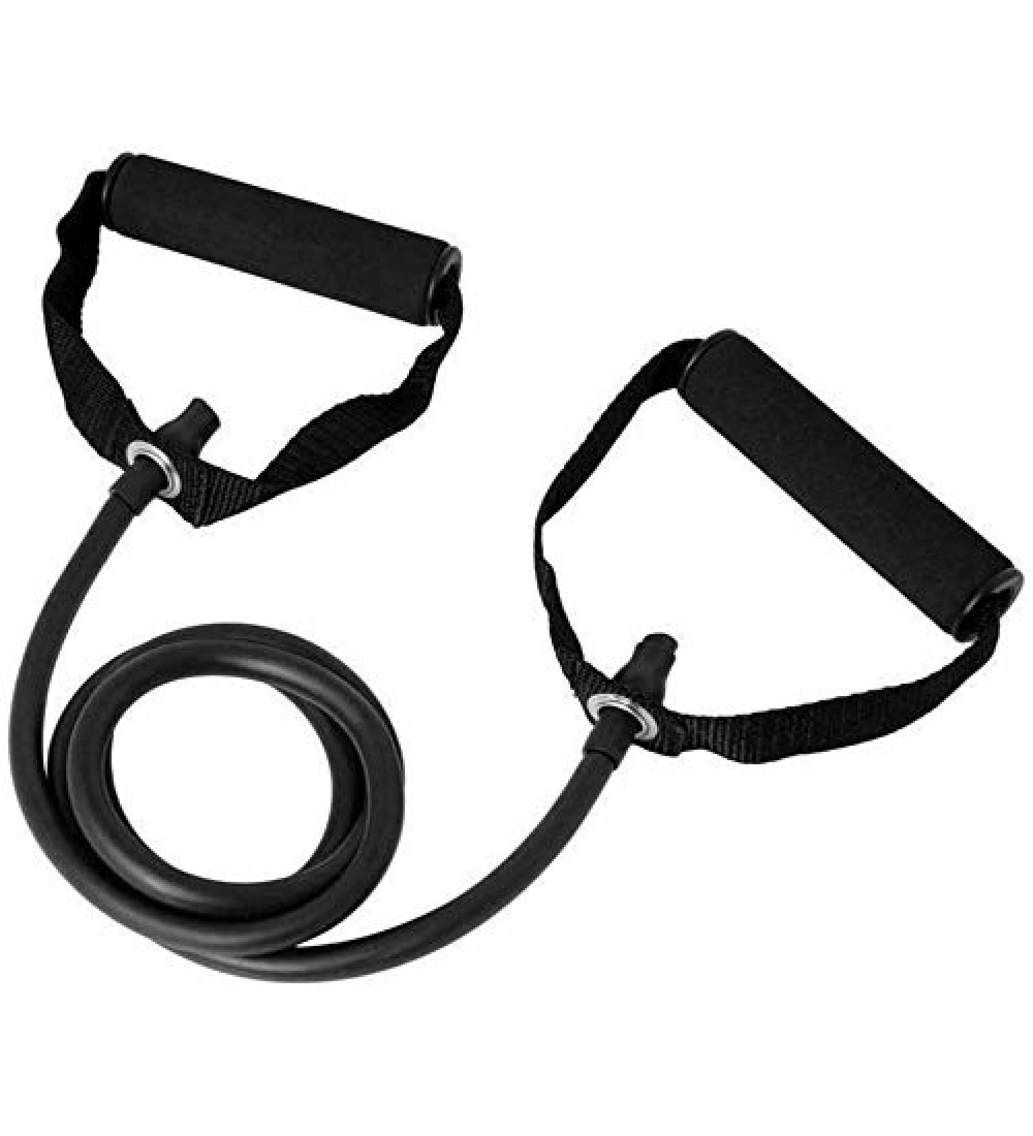 Buy Home Exercise Yoga Resistance Bands - Elastic Stretch Fitness Band for Effective Workouts - Black - Buy Online on GoSupps.com