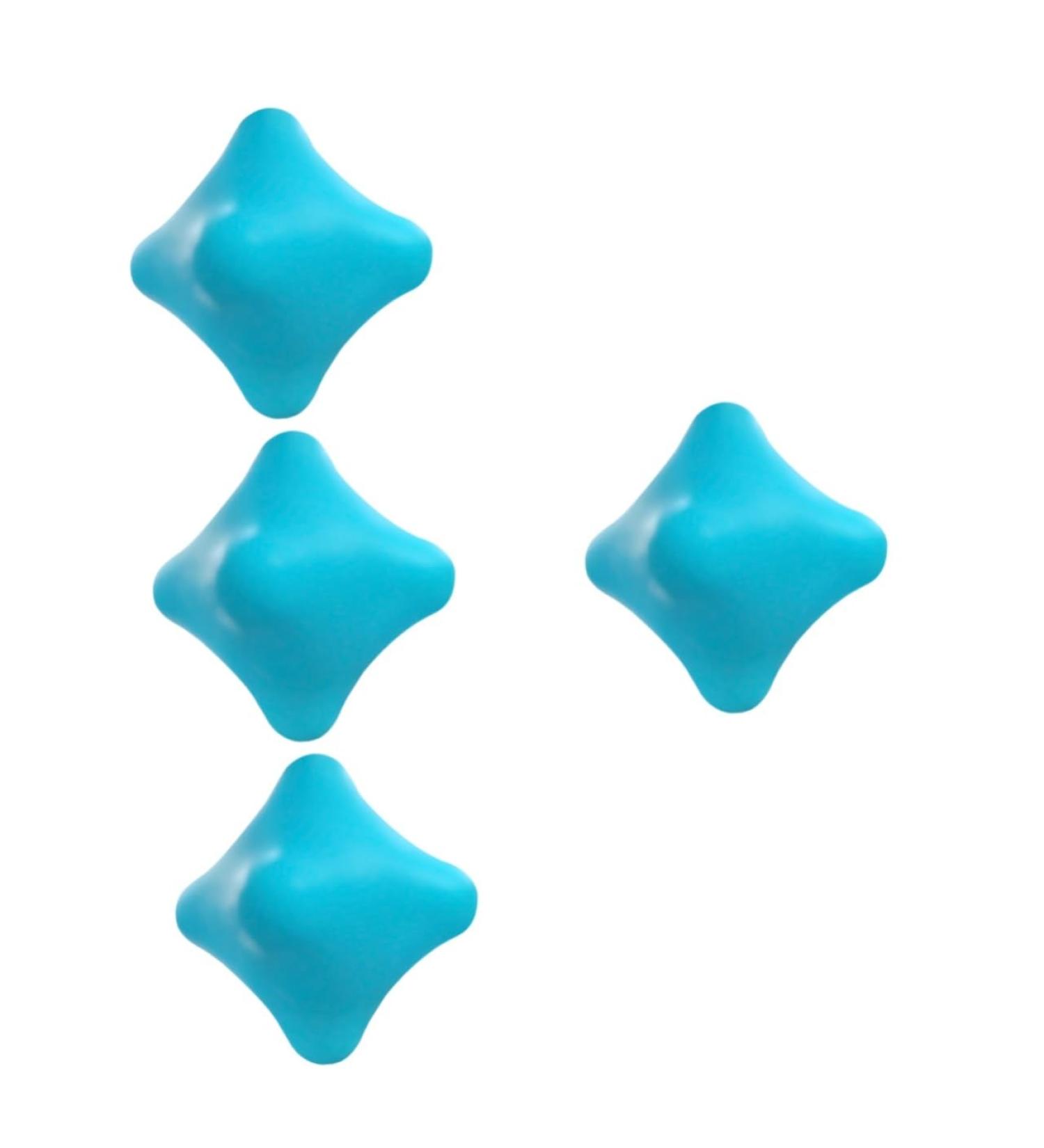 Minkissy 4-Pack Deep Tissue Massage Balls for Feet Yoga & Ice Hockey - Fascia Relief & Fitness Tools - Buy Online on GoSupps.com