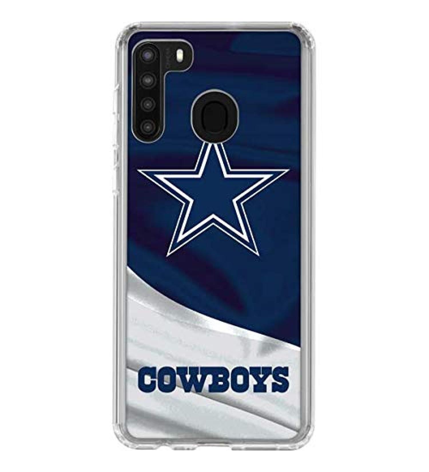 NFL Dallas Cowboys Clear Phone Case for Samsung Galaxy A21 by Skinit - Buy Online on GoSupps.com