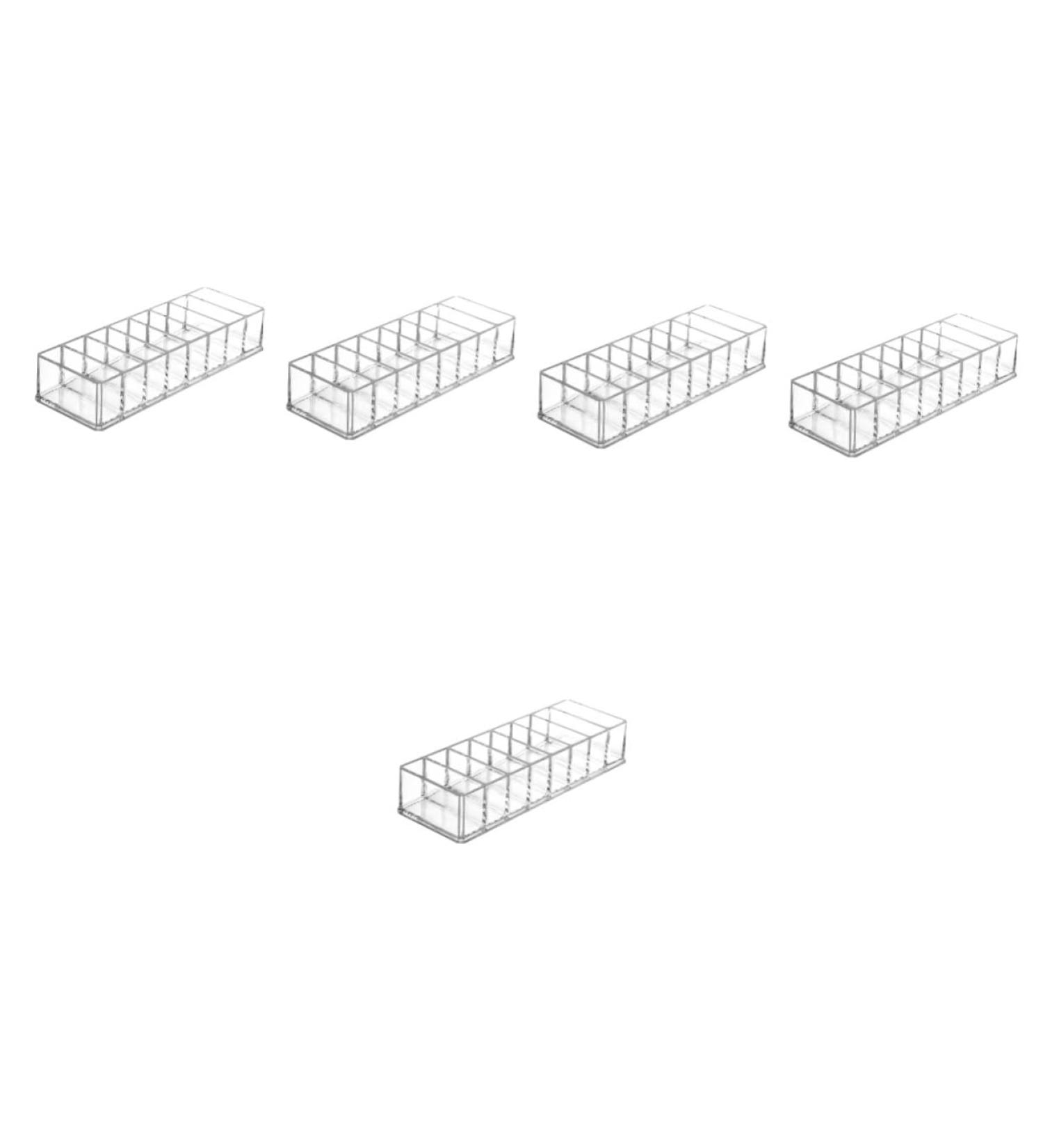 FOMIYES 5pcs Box Makeup Storage Box Medicine Cabinet Organizer Eye Shadow Holder Cosmetic Eye Shadow Box - Buy Online on GoSupps.com