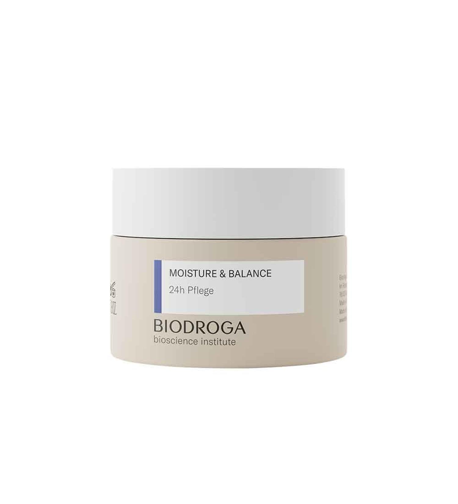 Biodroga 24h Soin pour le visage 50 ml Cr me hydratante pour le visage R g n ration Hydratant