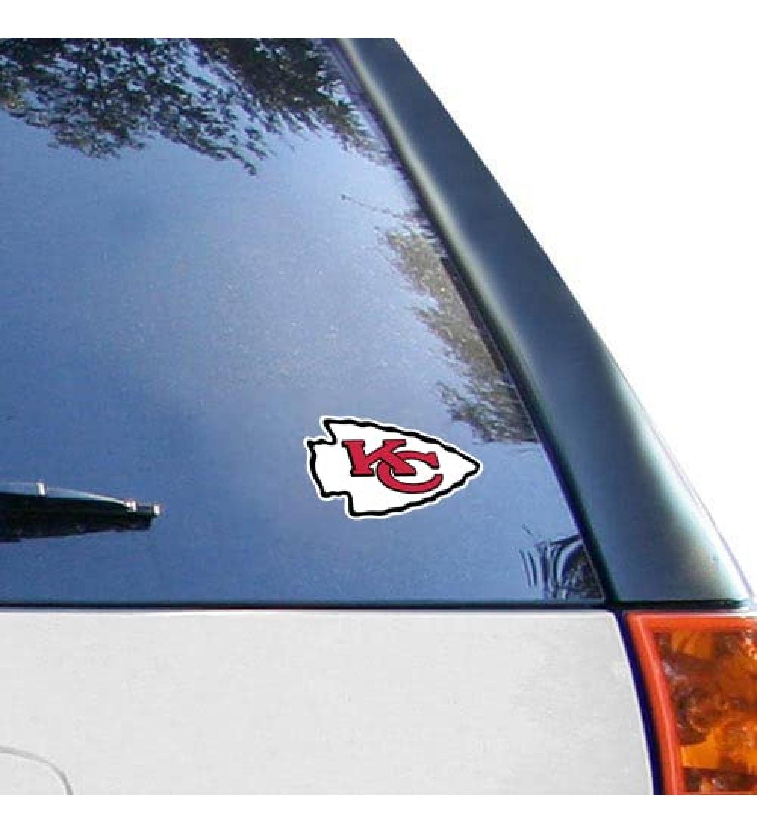 WinCraft Kansas City Chiefs Logo 4" x 4" Color Perfect Cut Decal Kansas City Chiefs One Size