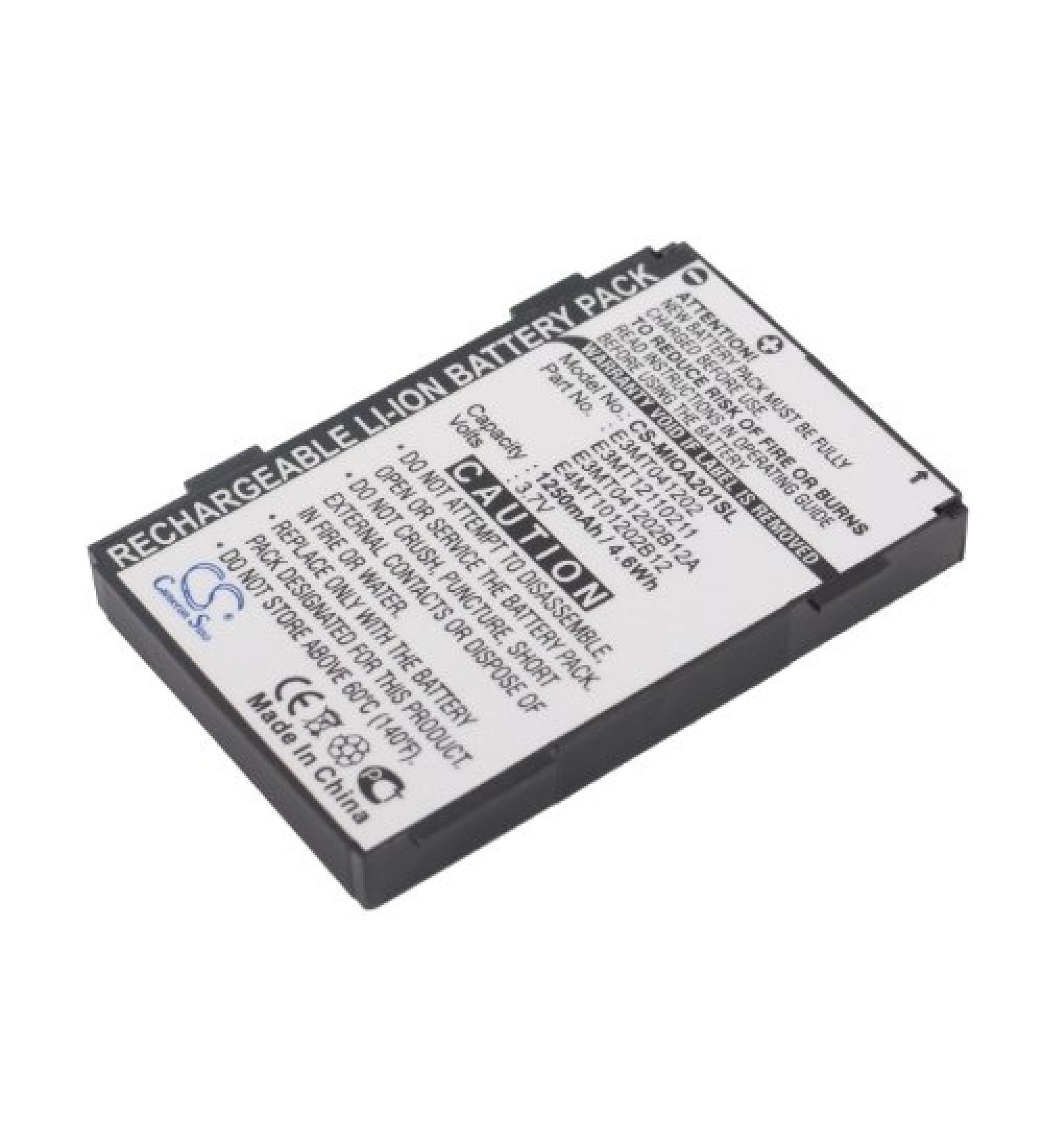 Replacement Battery for Medion MD95762 MD96700 MD96710 MDPNA 15000 - 1250mAh/3.7V - International Shipping Available - Buy Online on GoSupps.com