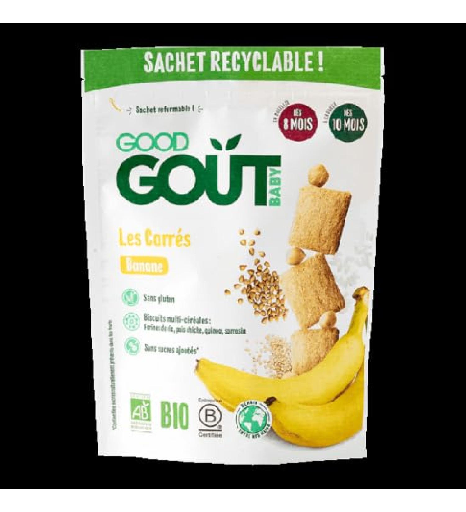 Good Go t Good Gout Organic Banana Cubes 50g