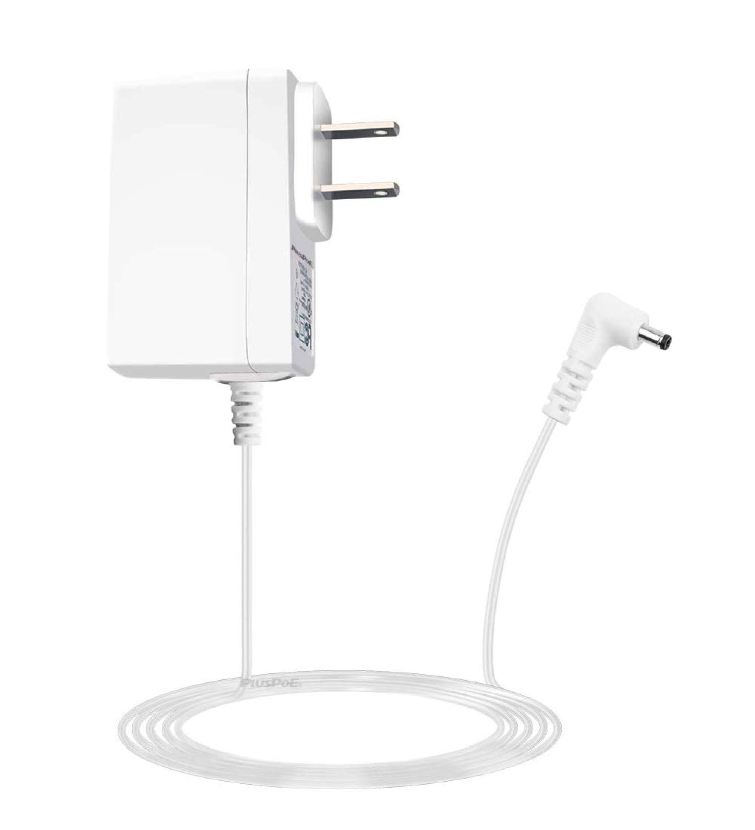 UL Listed Power Cord for VTech DM221-2 DM223 DM251 Baby Monitor Charger - DC 6.0V 6.6ft White - Compatible with DM111 DM112 DM222 DM271 - Parent & Baby Units - Buy Online on GoSupps.com