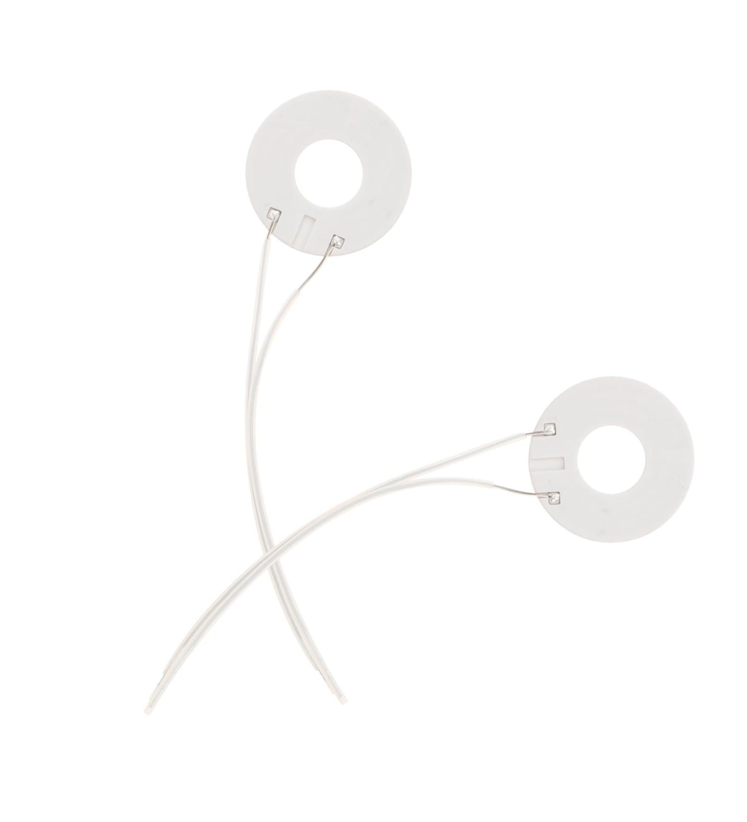 FOYTOKI 2pcs Hot Rings Heating Rings for Replacing Coils Heating Coil Heating Plate Repair Kit Metal White - Buy Online on GoSupps.com