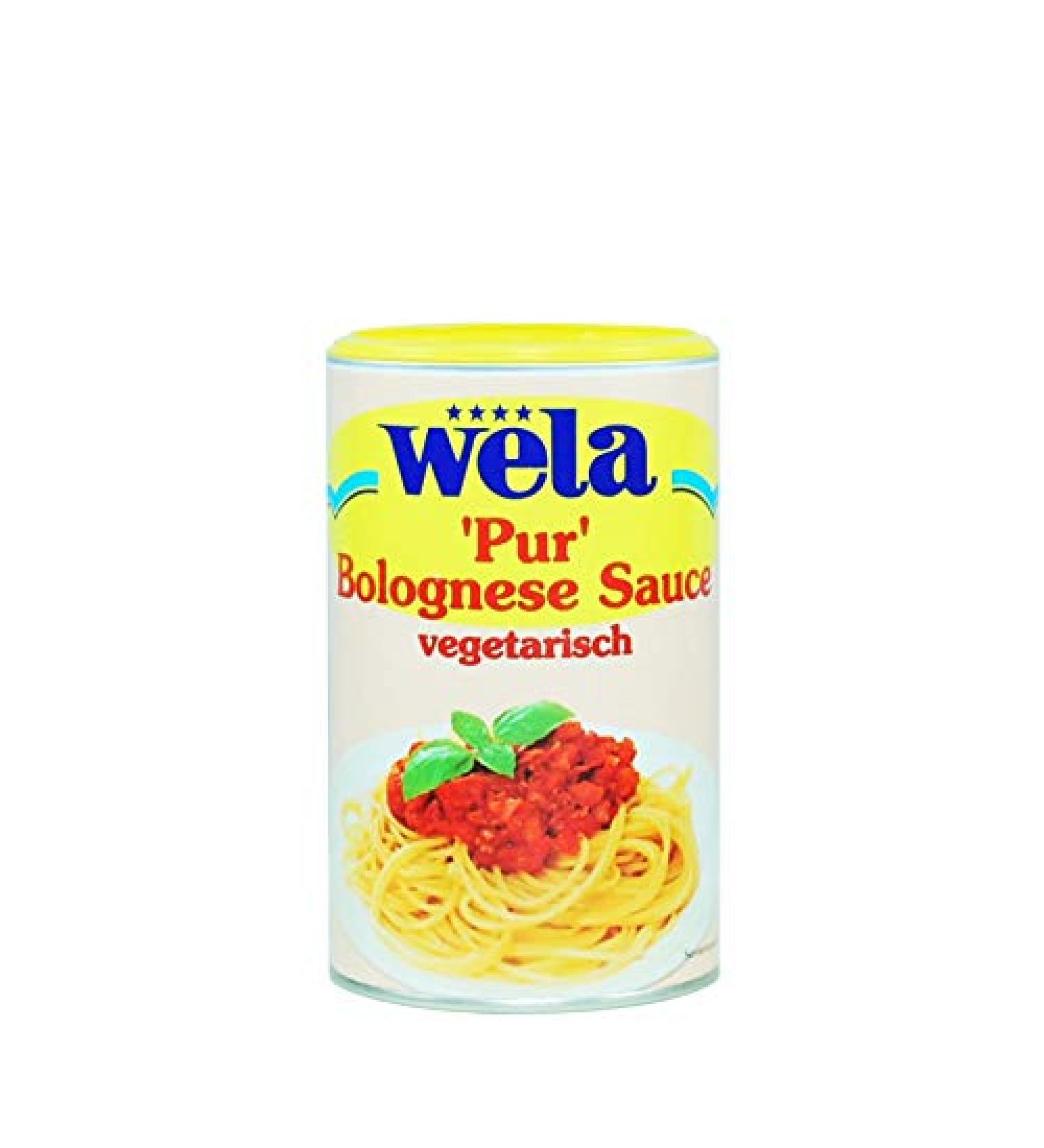 Bolognese sauce vegetarian 'Pure' 1/2 can - wela